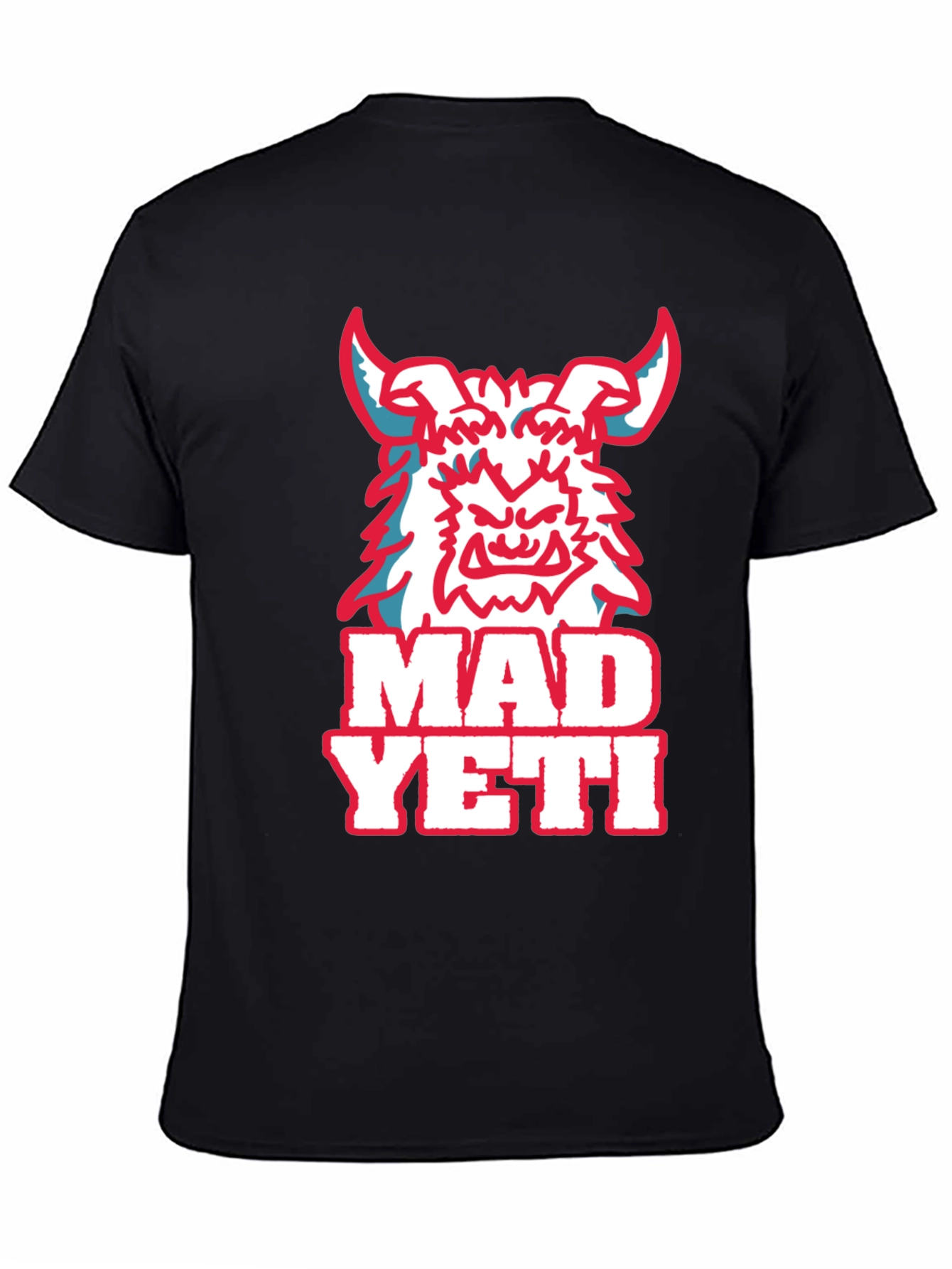 Mad Yeti Graphic Tee - Black Cotton T-Shirt