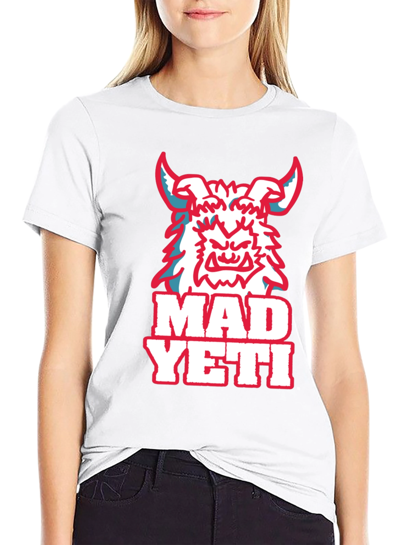 Mad Yeti Graphic Tee - Black Cotton T-Shirt