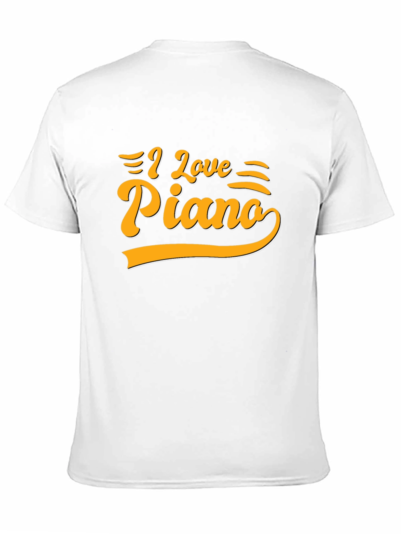 I Love Piano Graphic Tee - Musician T-Shirt
