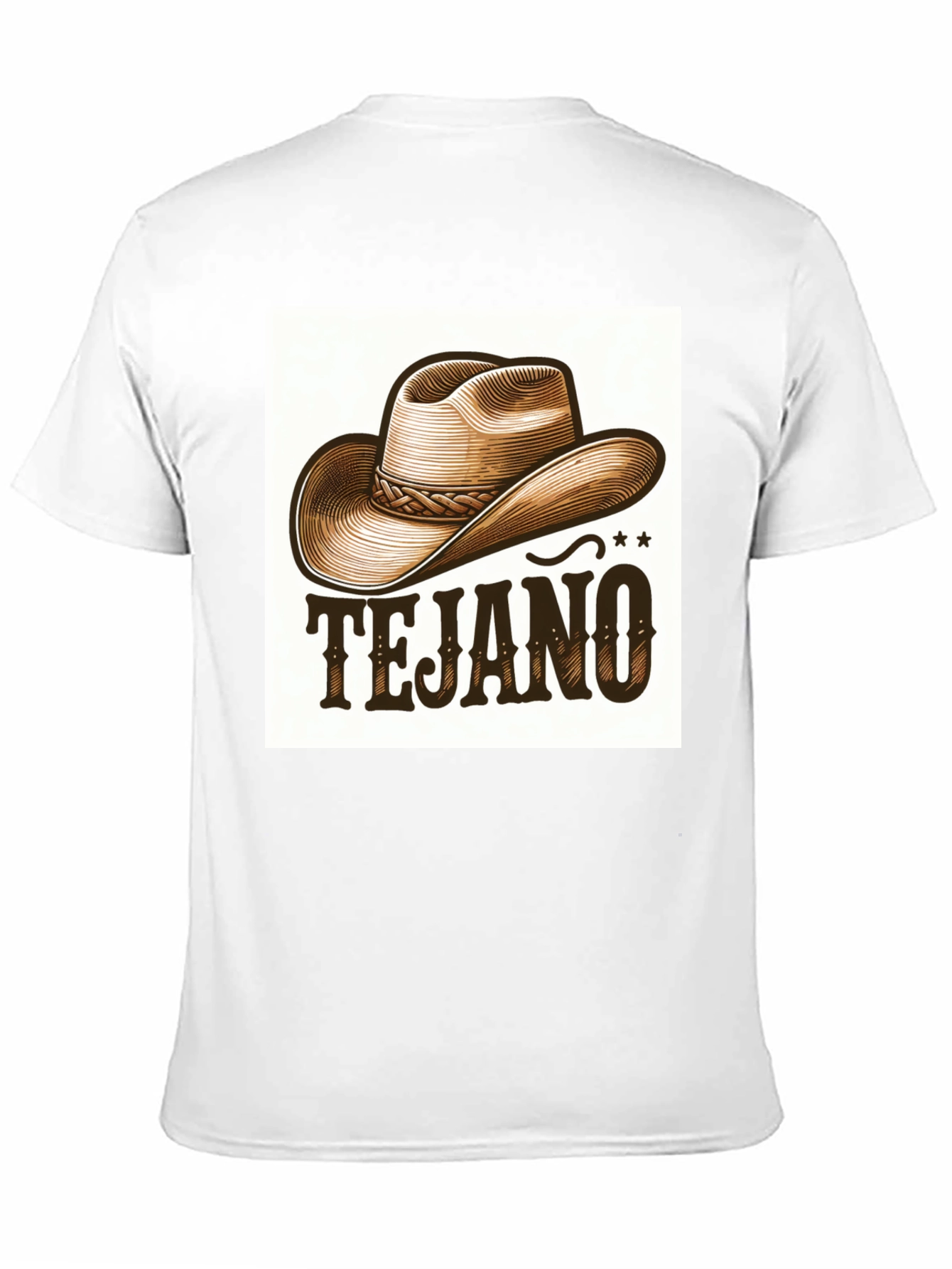 Tejano Cowboy Hat Graphic Tee - Stylish Western Wear