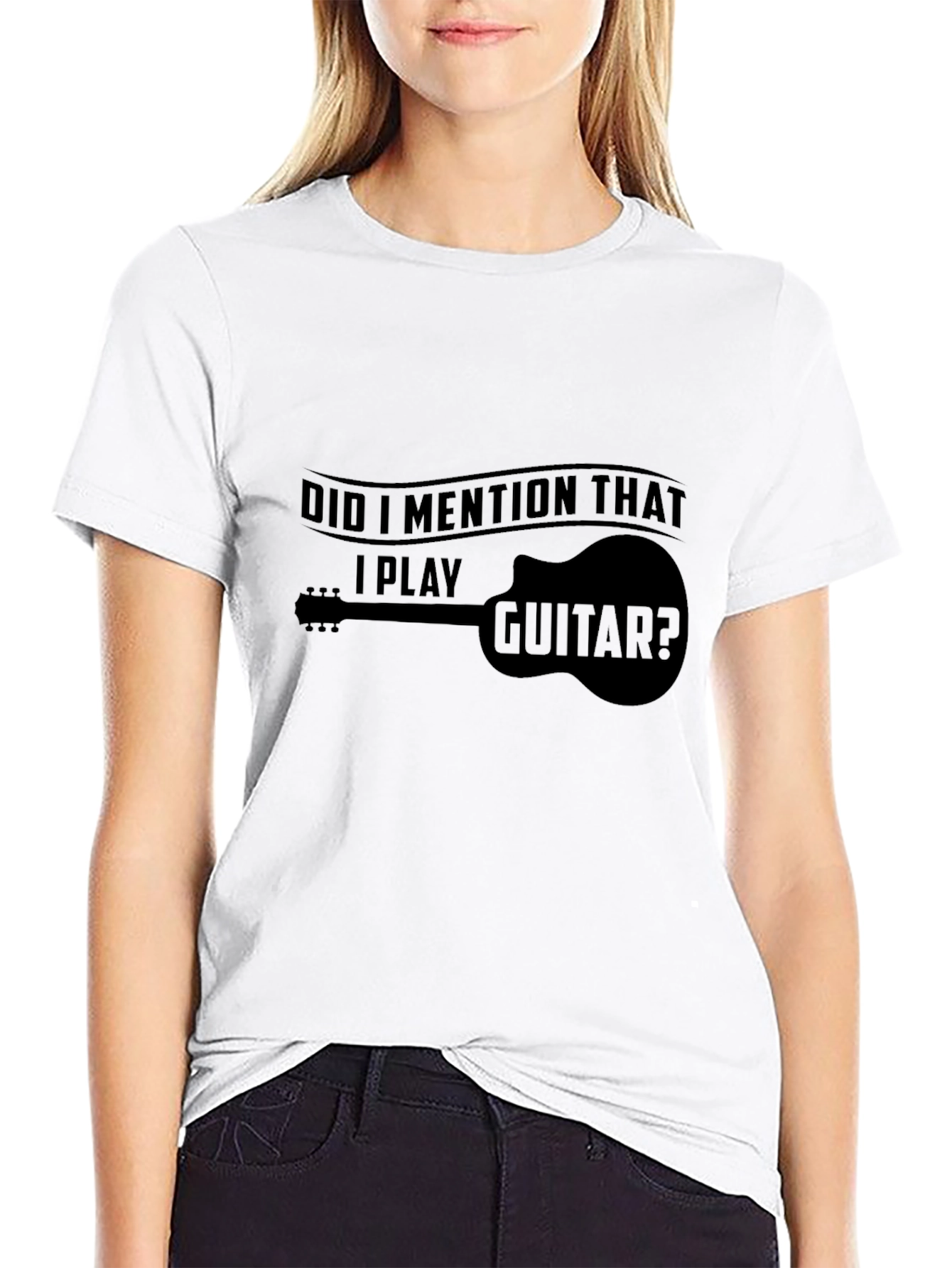 Did I Mention Guitar T-Shirt - Musician Tee