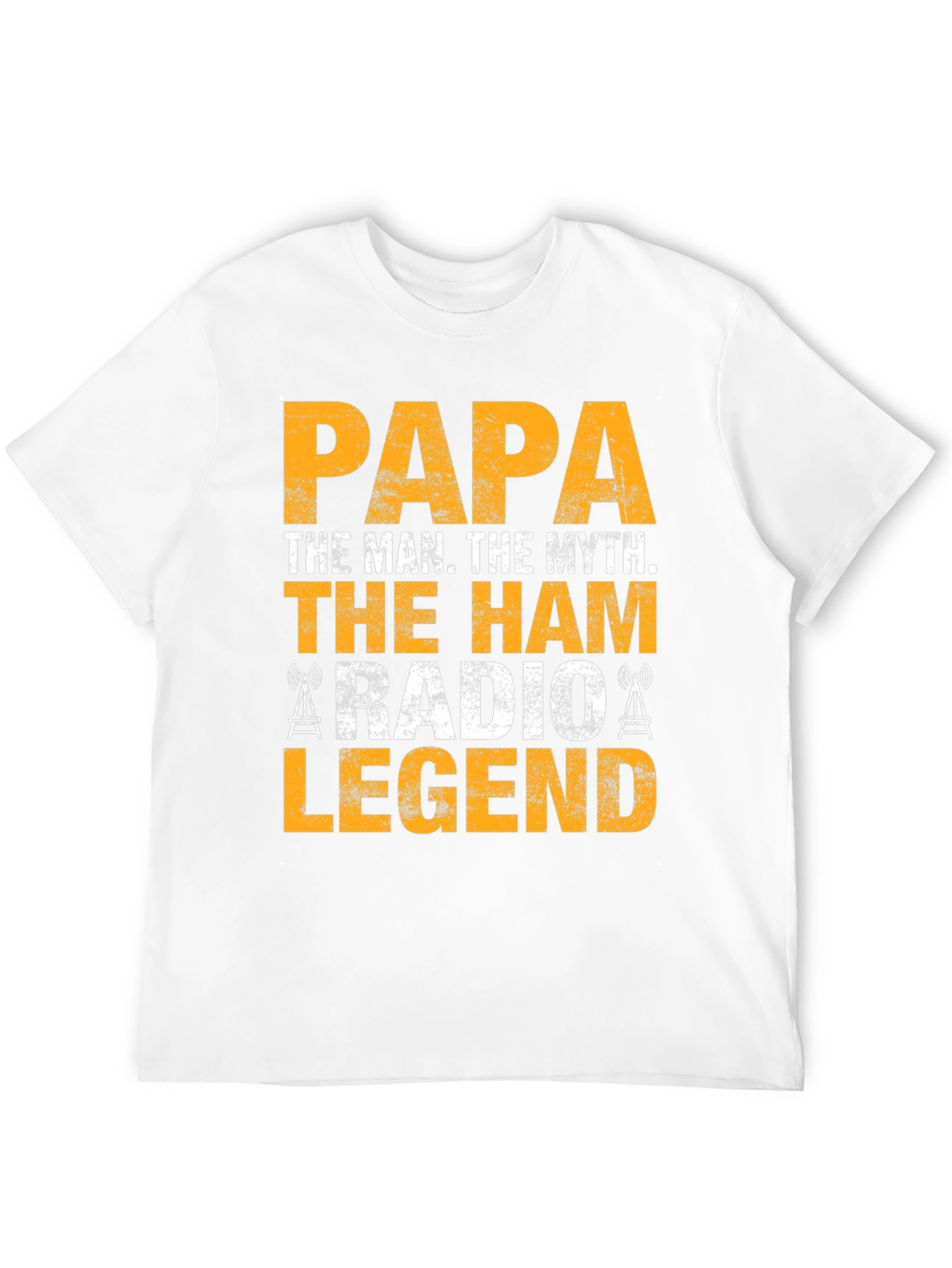 Papa The Man The Myth Ham Radio Legend T-Shirt
