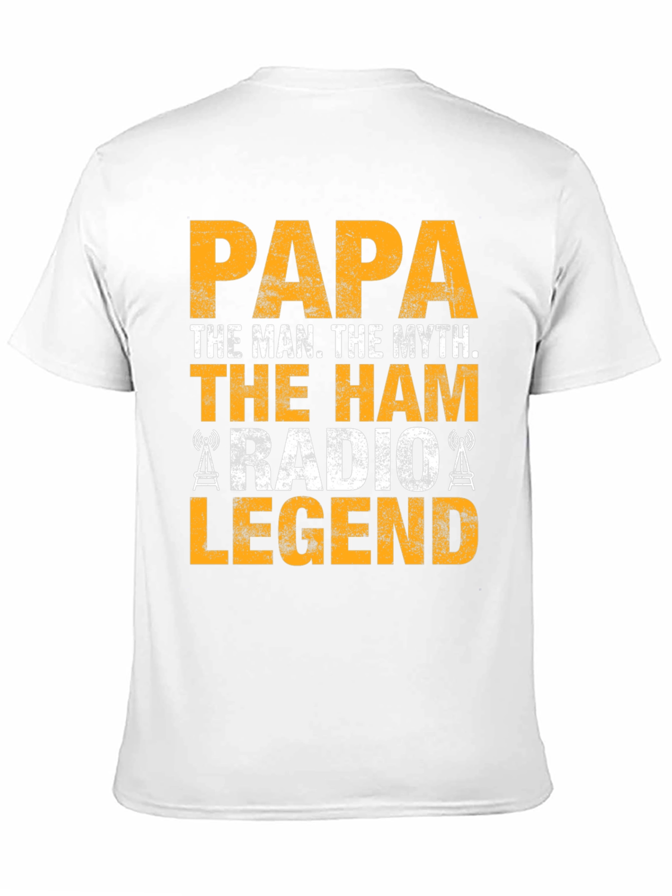 Papa The Man The Myth Ham Radio Legend T-Shirt