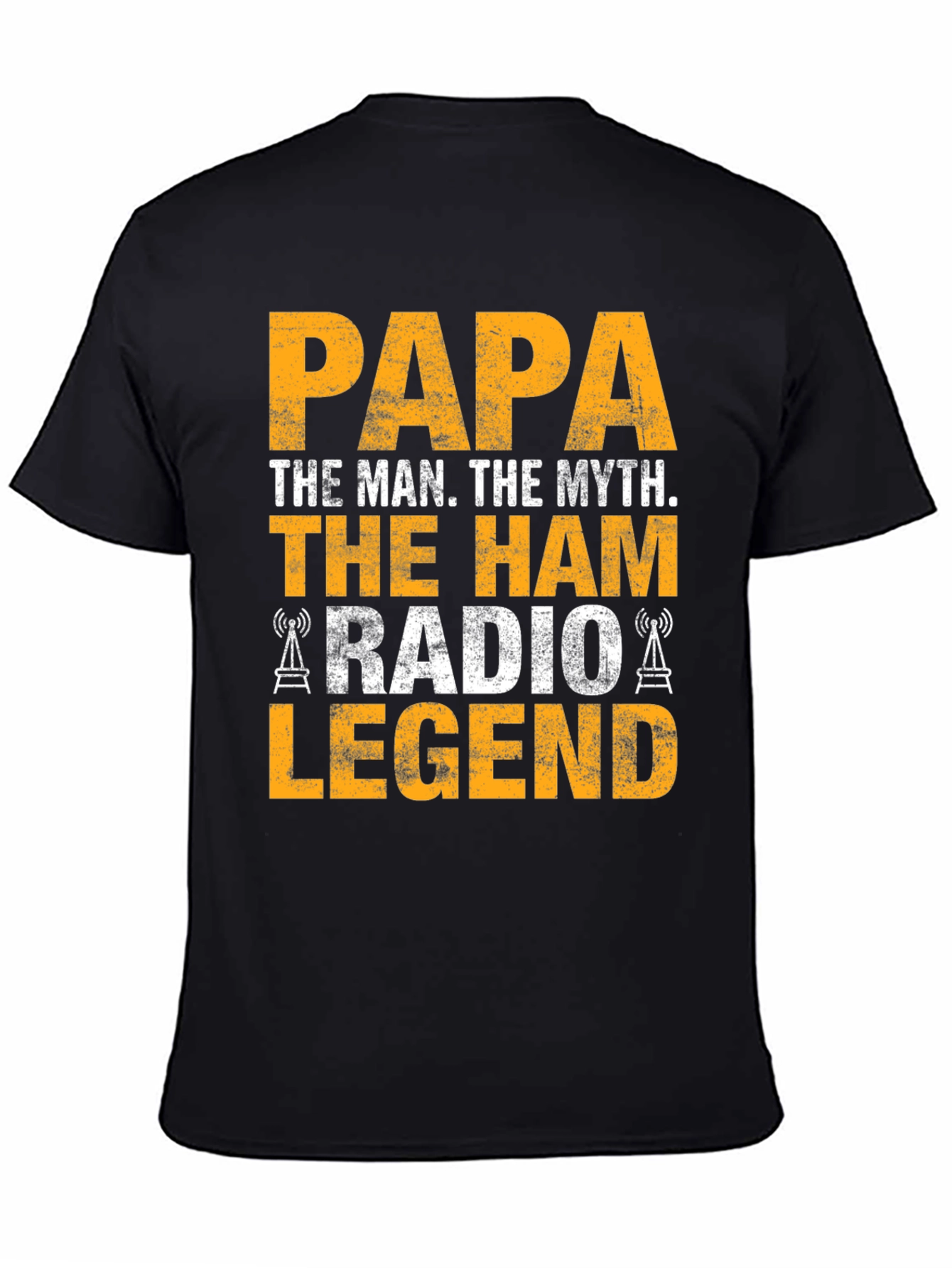 Papa The Man The Myth Ham Radio Legend T-Shirt