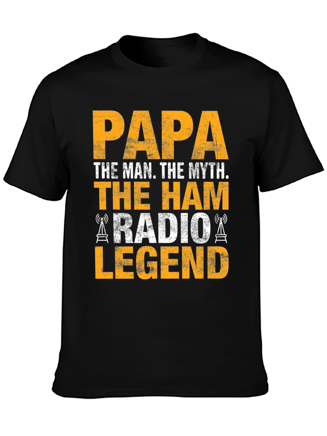 Papa The Man The Myth Ham Radio Legend T-Shirt