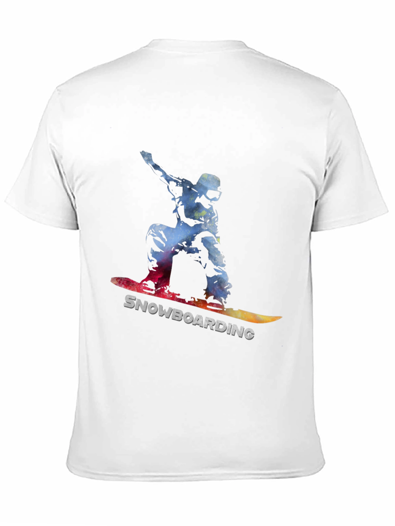 Snowboarding Graphic T-Shirt - Sporty Casual Wear