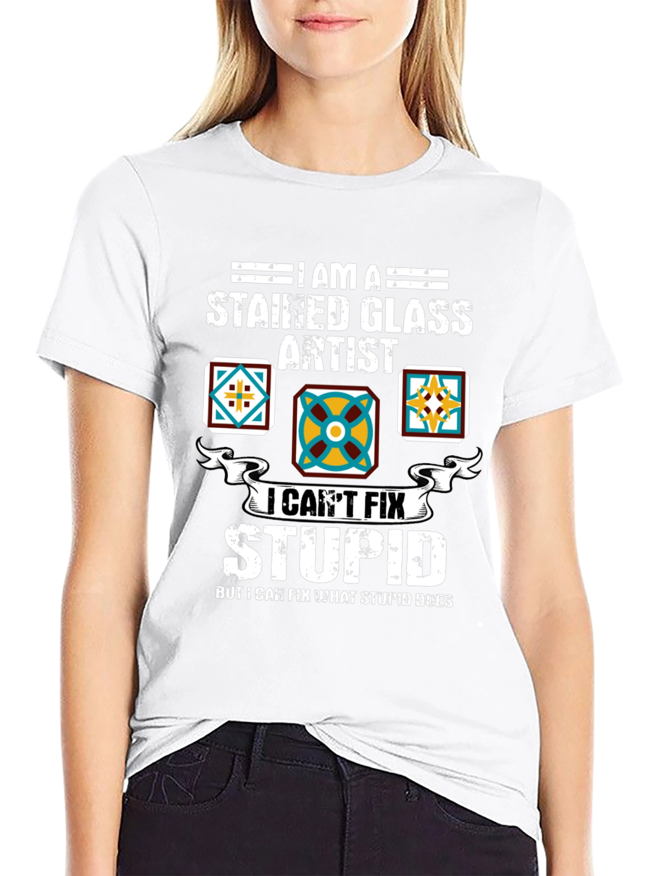 Stained Glass Artist Funny T-Shirt