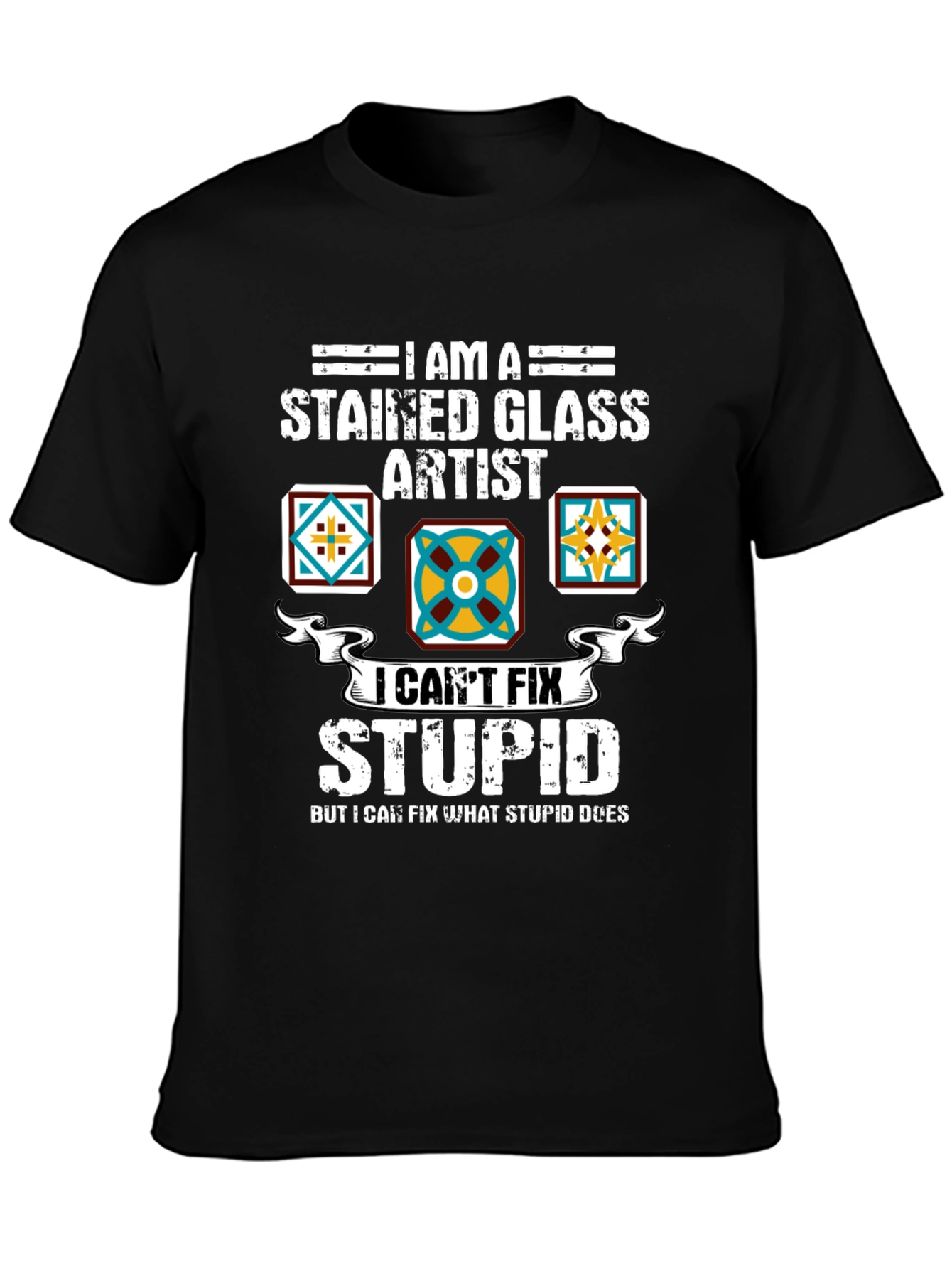 Stained Glass Artist Funny T-Shirt