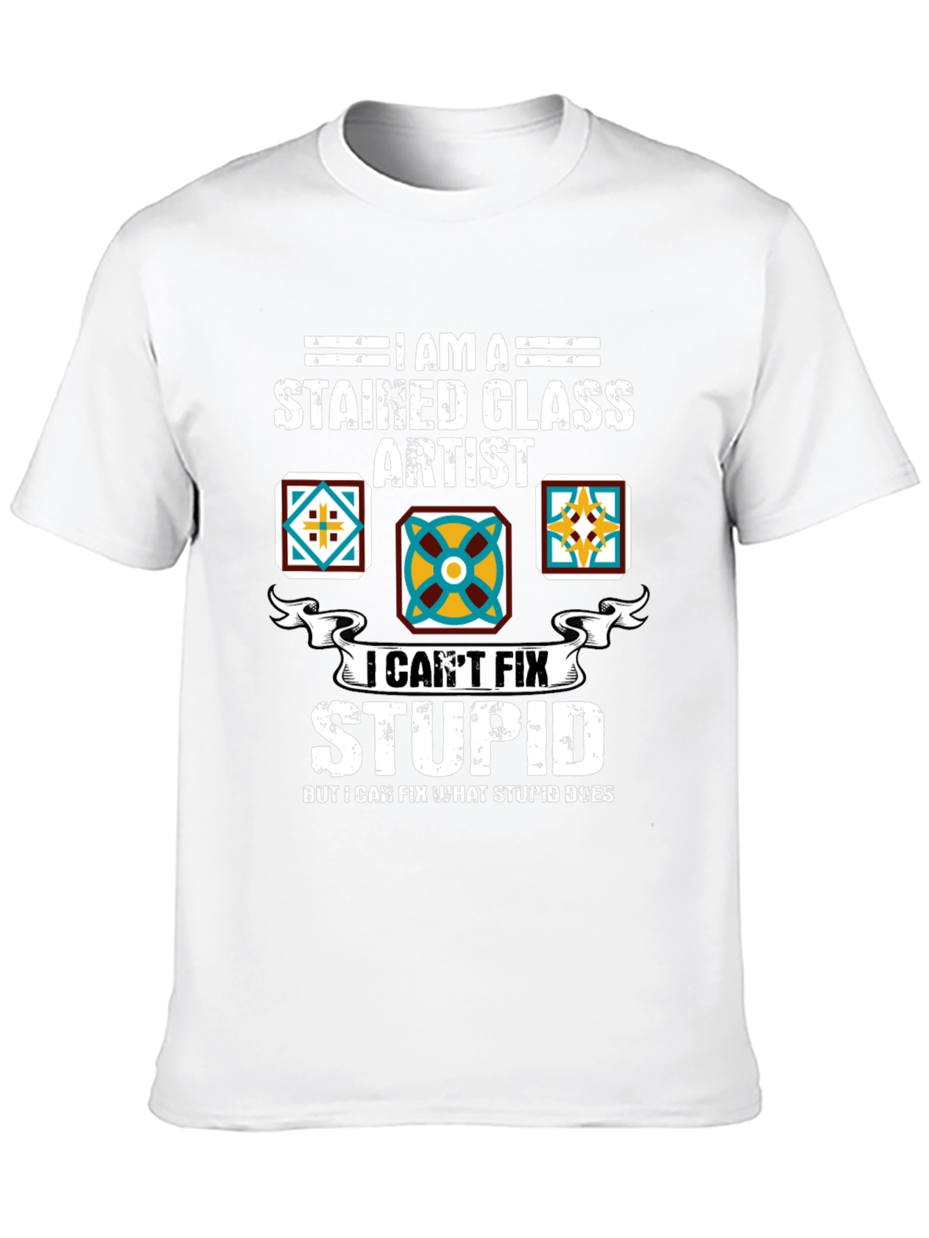 Stained Glass Artist Funny T-Shirt