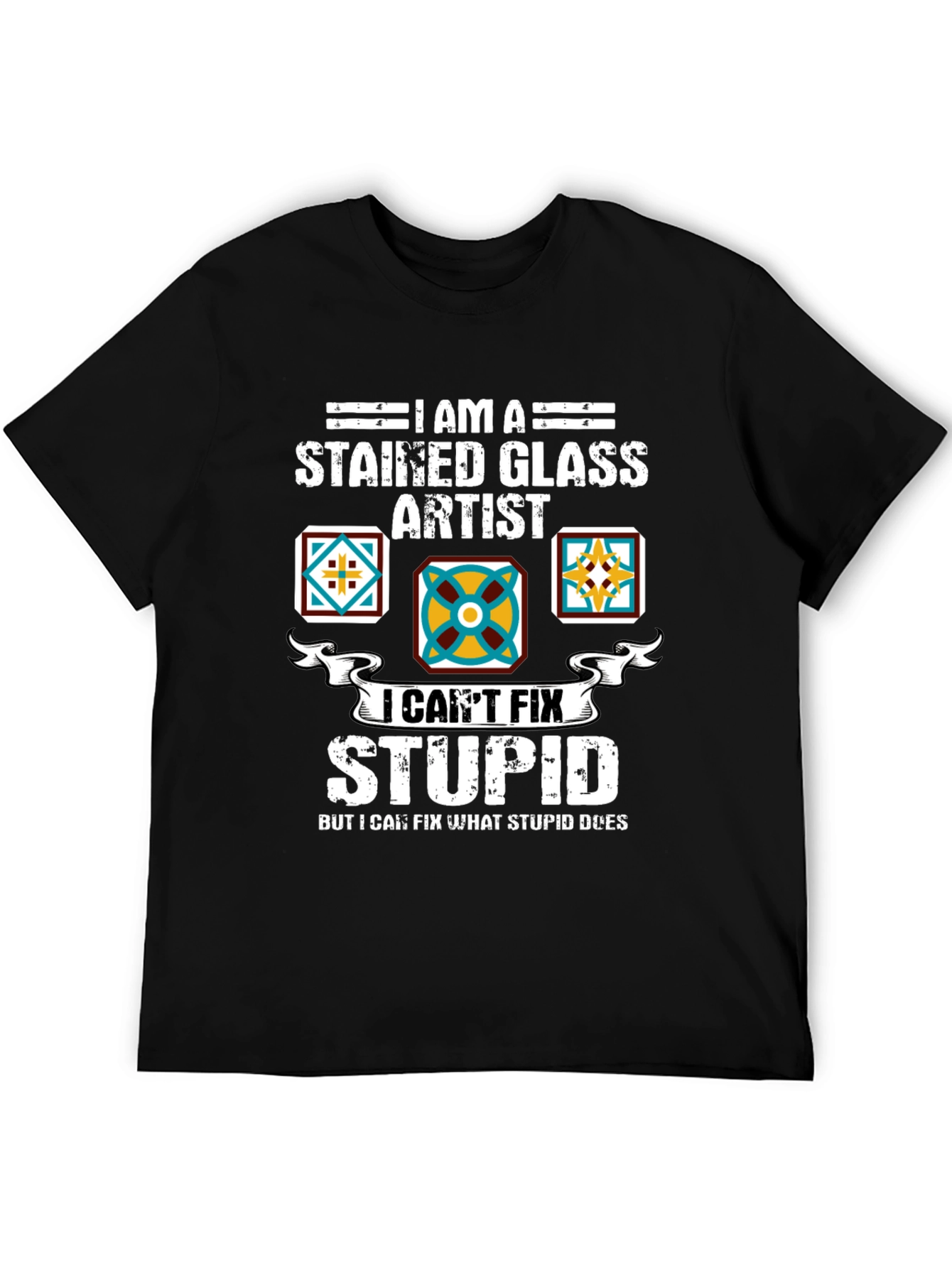 Stained Glass Artist Funny T-Shirt