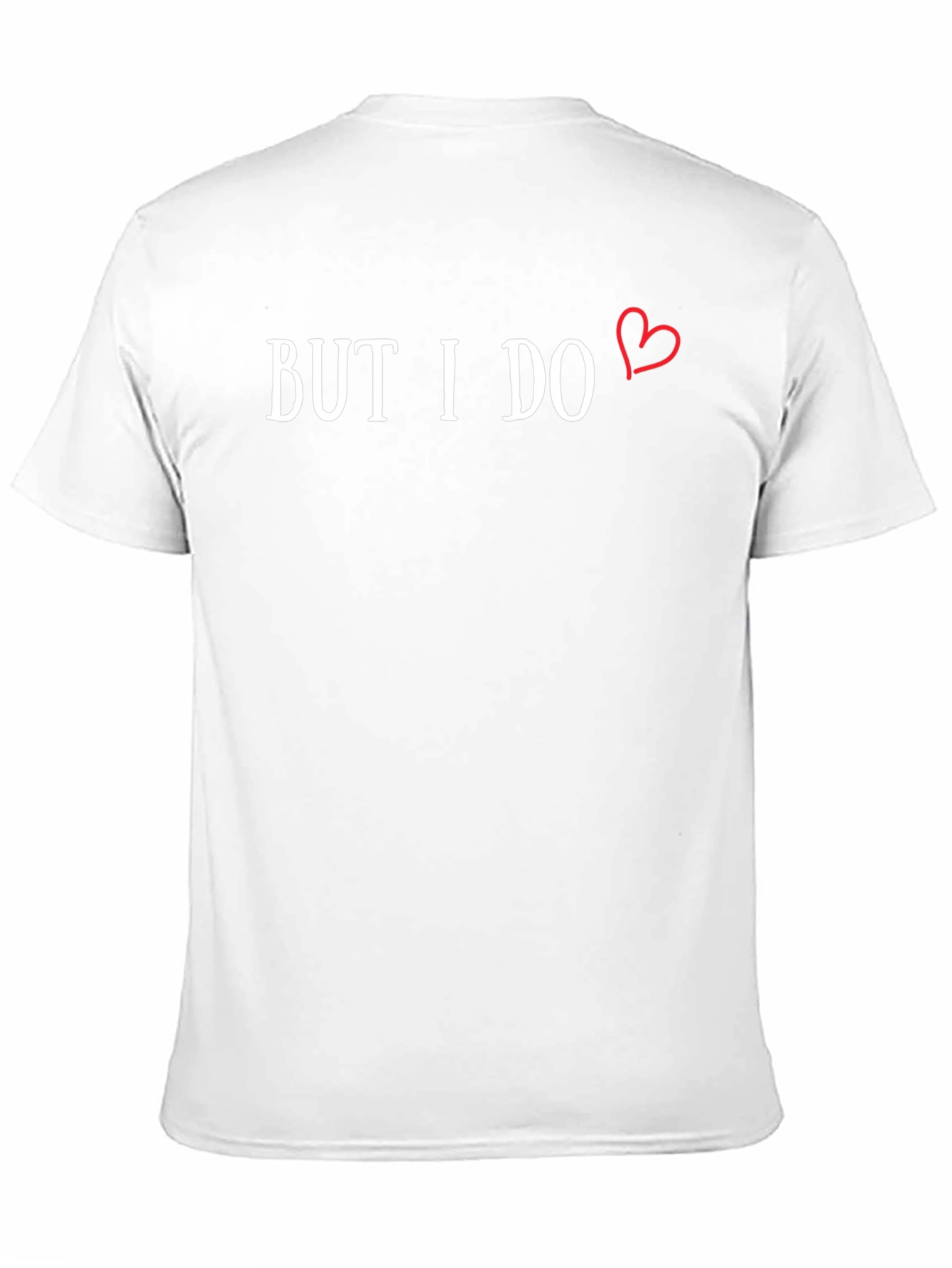 But I Do Heart Graphic Tee - Black