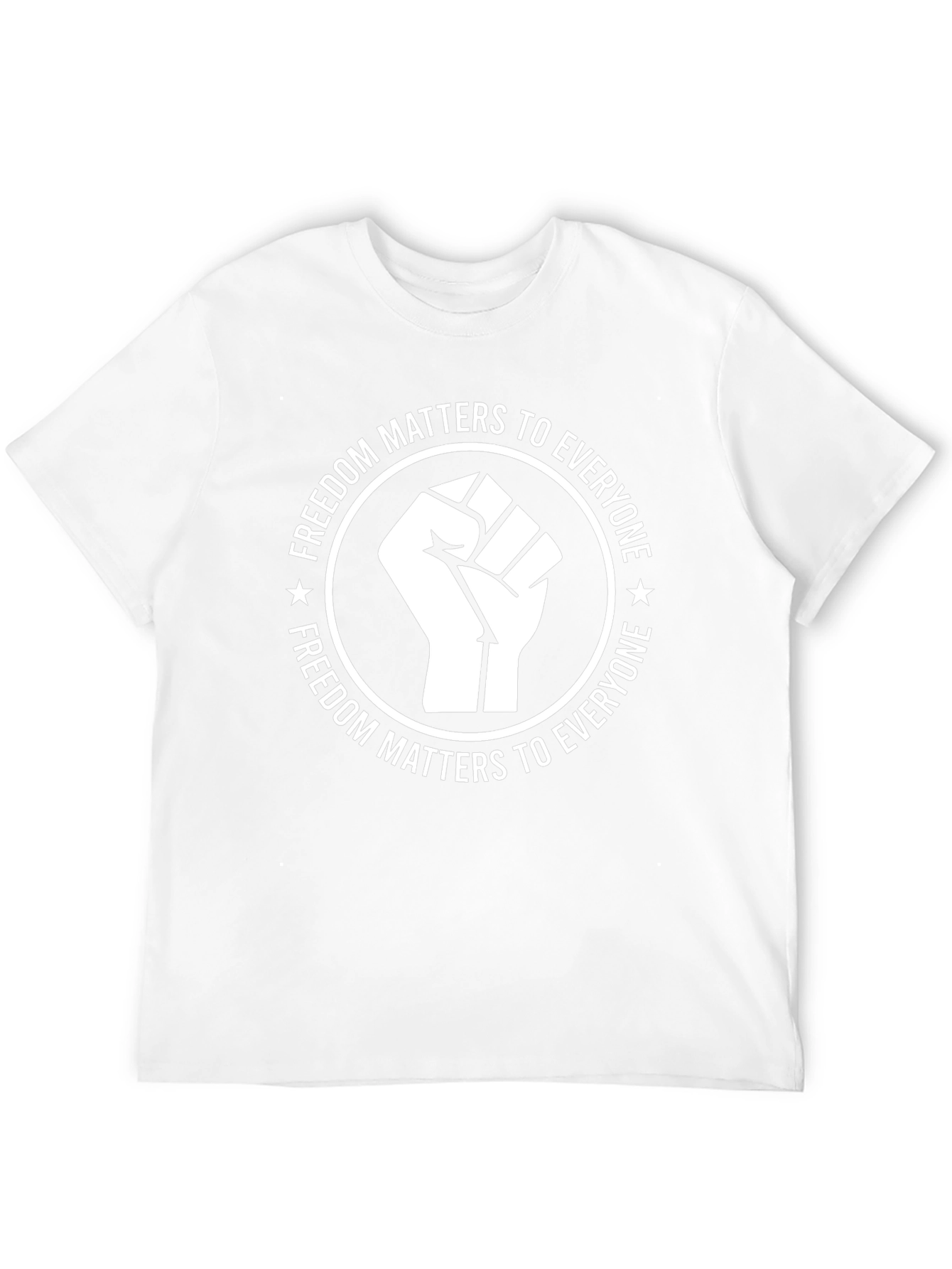 Freedom Matters Black Graphic Tee