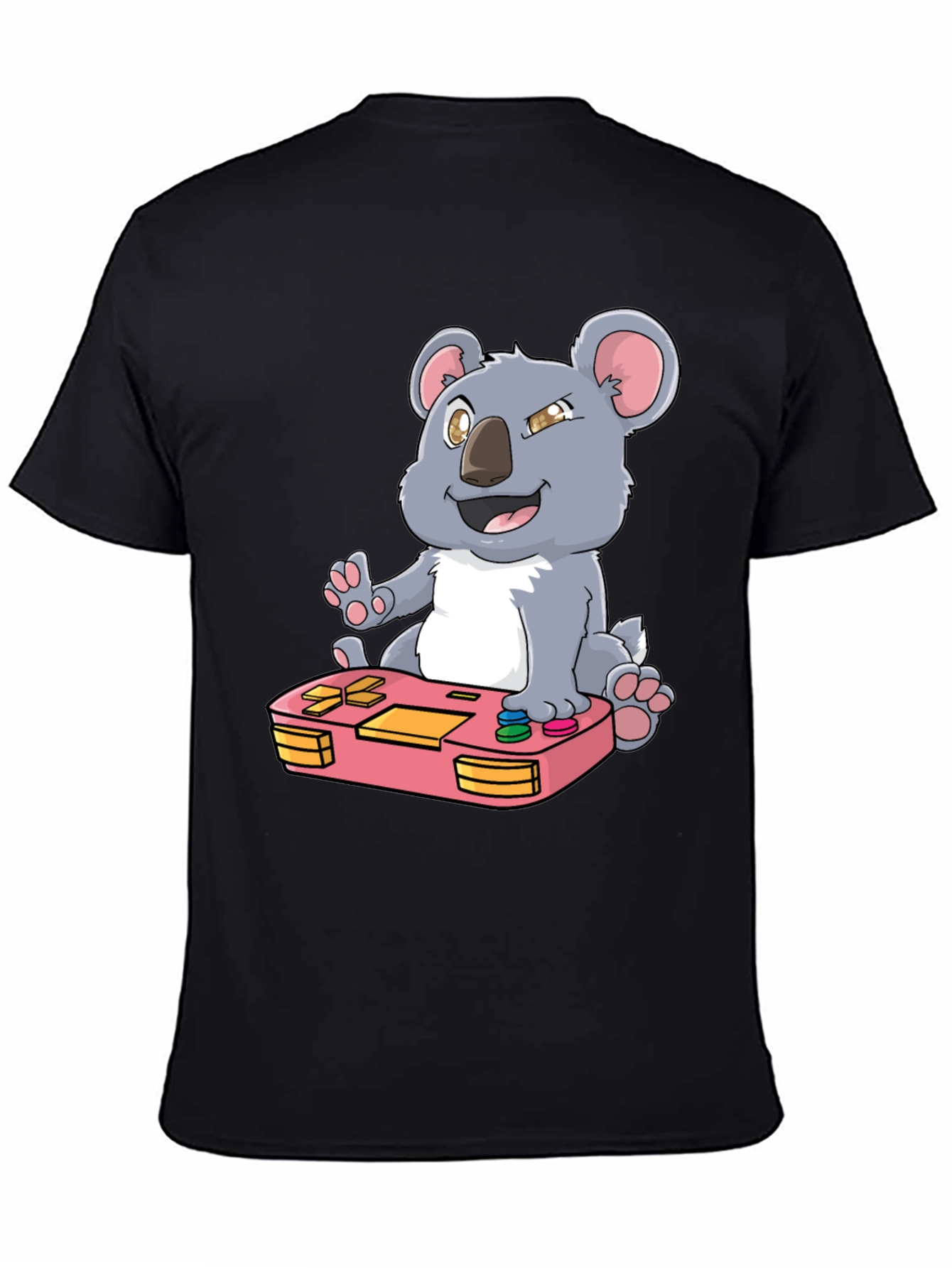 Koala Gamer T-Shirt - Cute Console Design