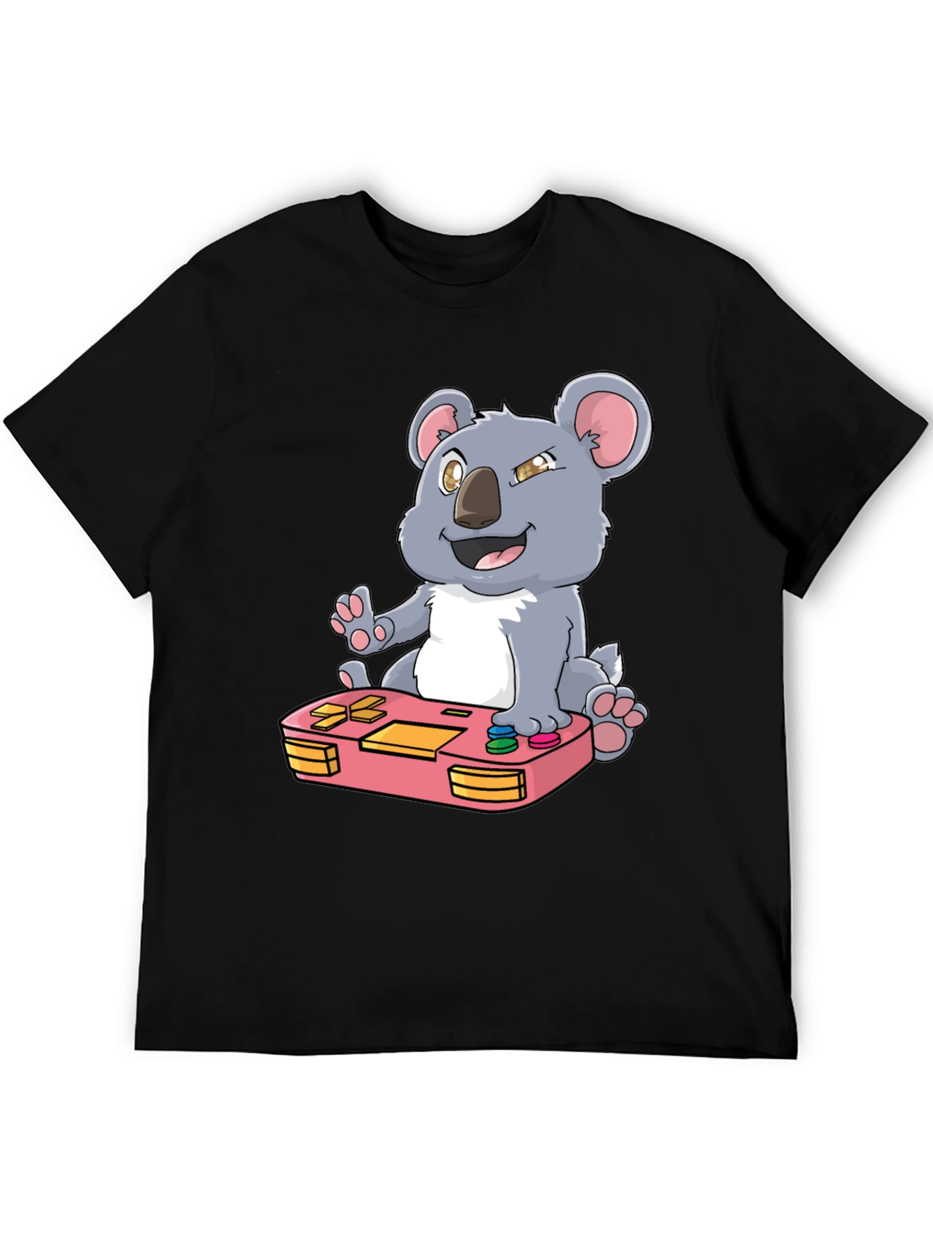 Koala Gamer T-Shirt - Cute Console Design