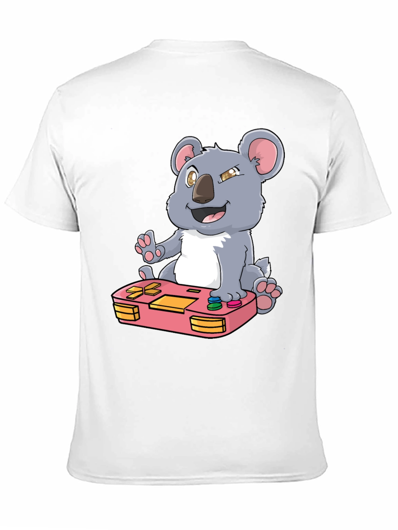Koala Gamer T-Shirt - Cute Console Design