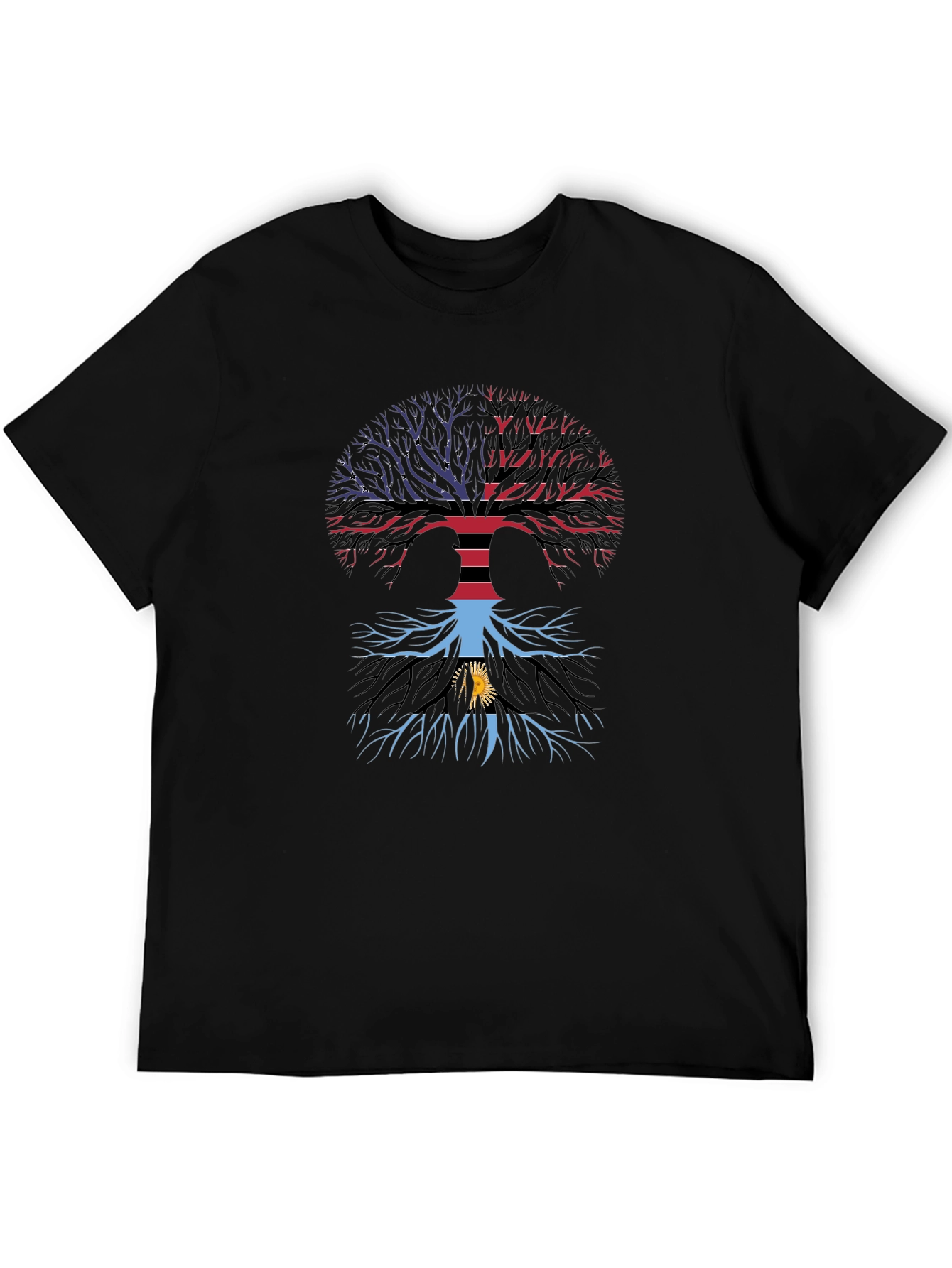 Tree of Life Flag Graphic Tee - Antigua Roots