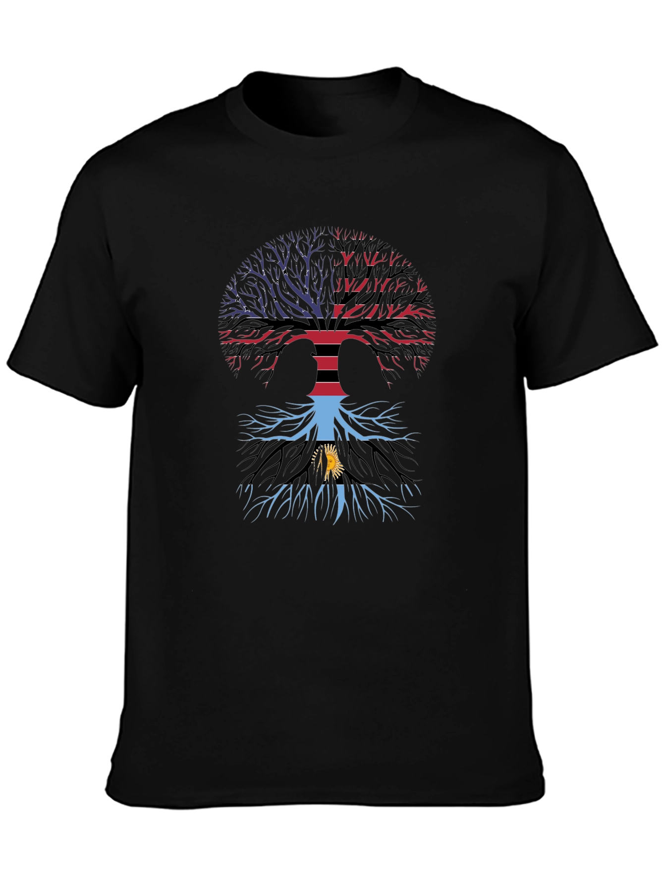 Tree of Life Flag Graphic Tee - Antigua Roots