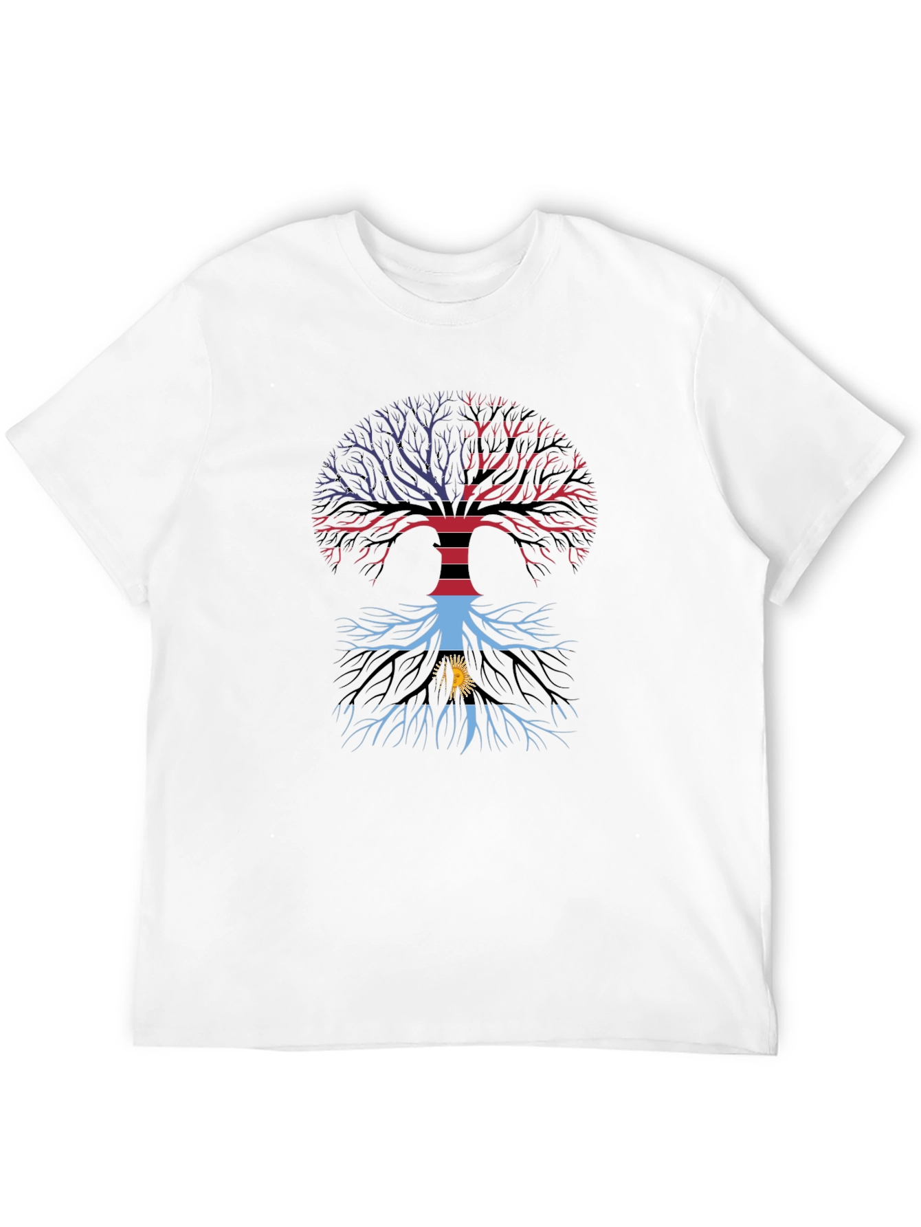 Tree of Life Flag Graphic Tee - Antigua Roots
