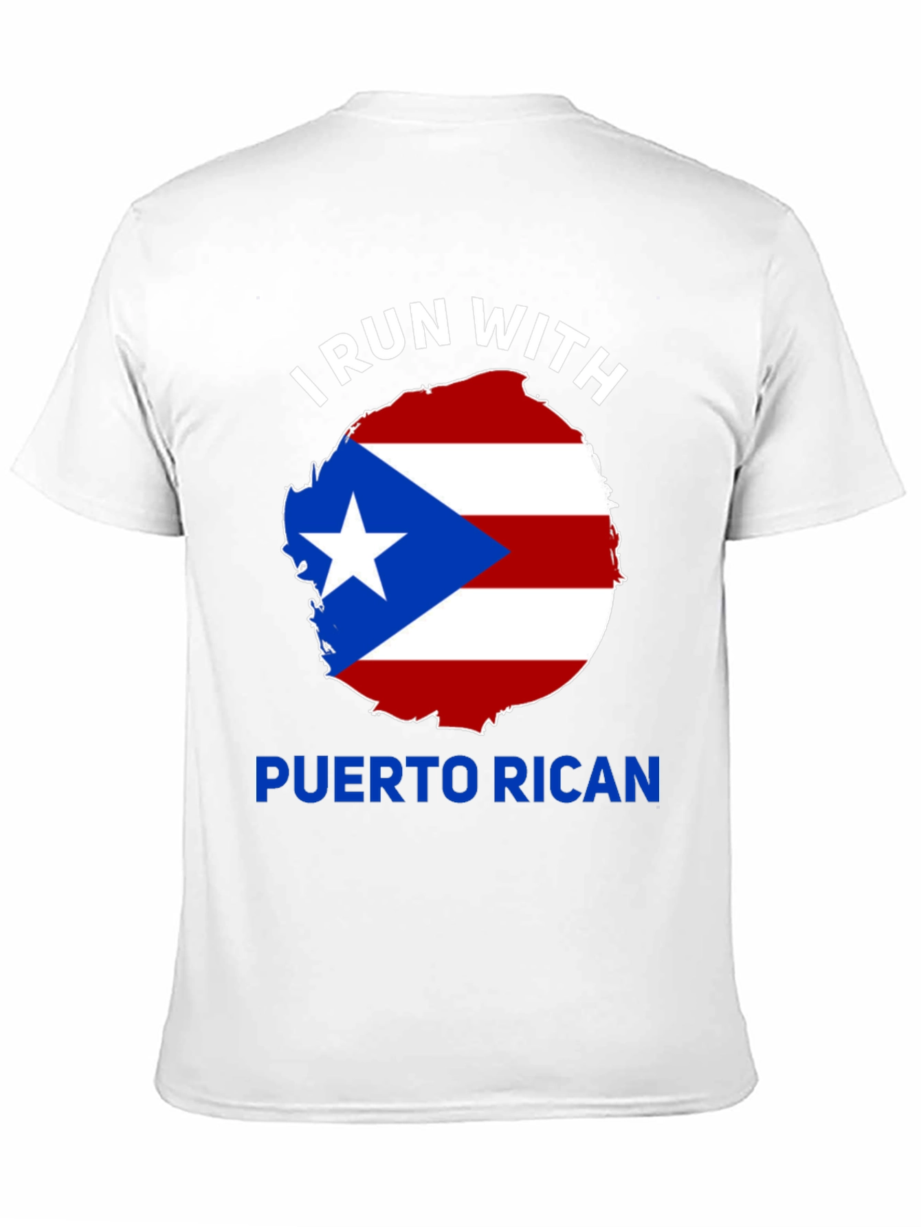 I Run With Puerto Rican Pride T-Shirt