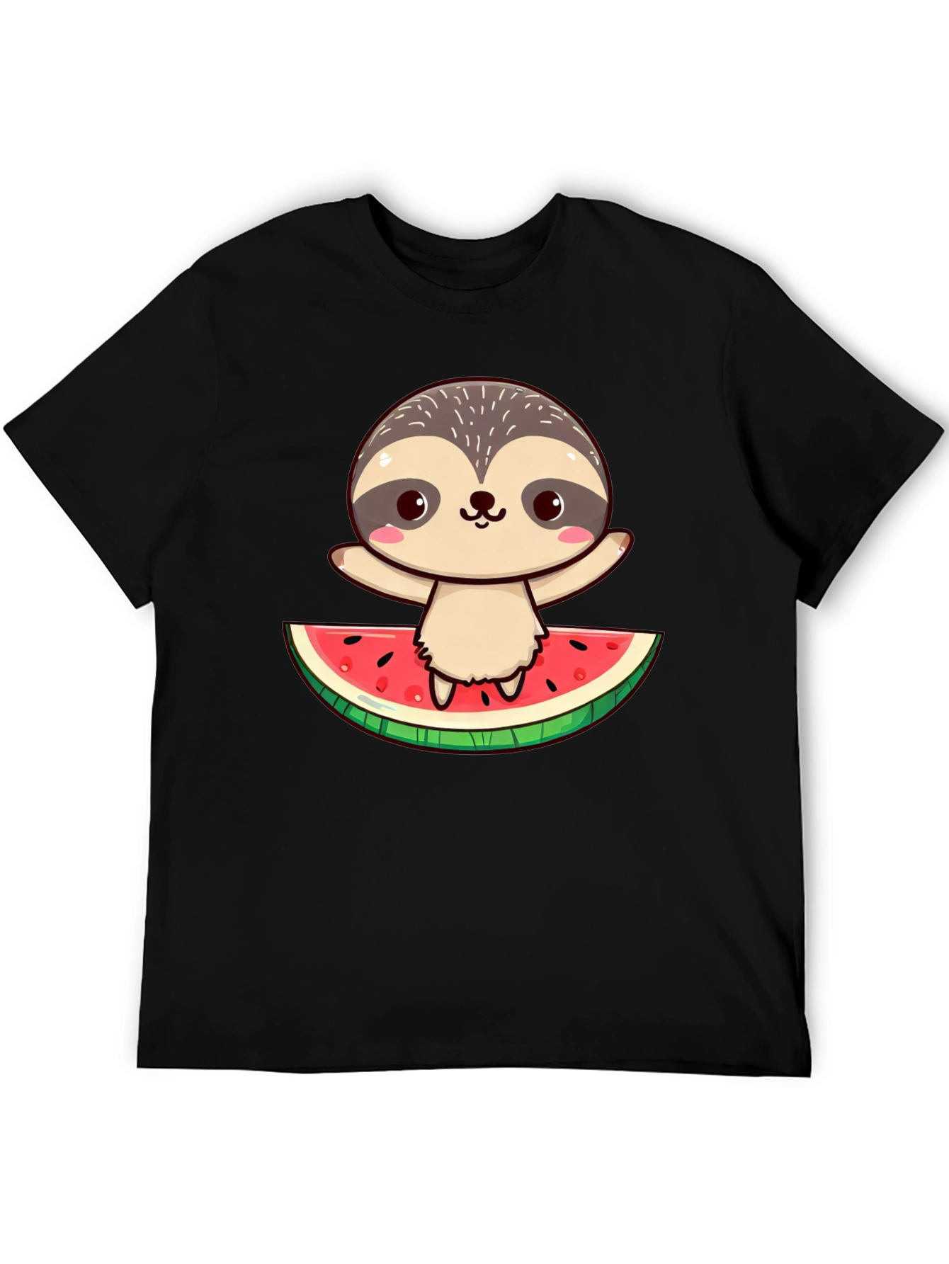 Cute Sloth Watermelon T-Shirt