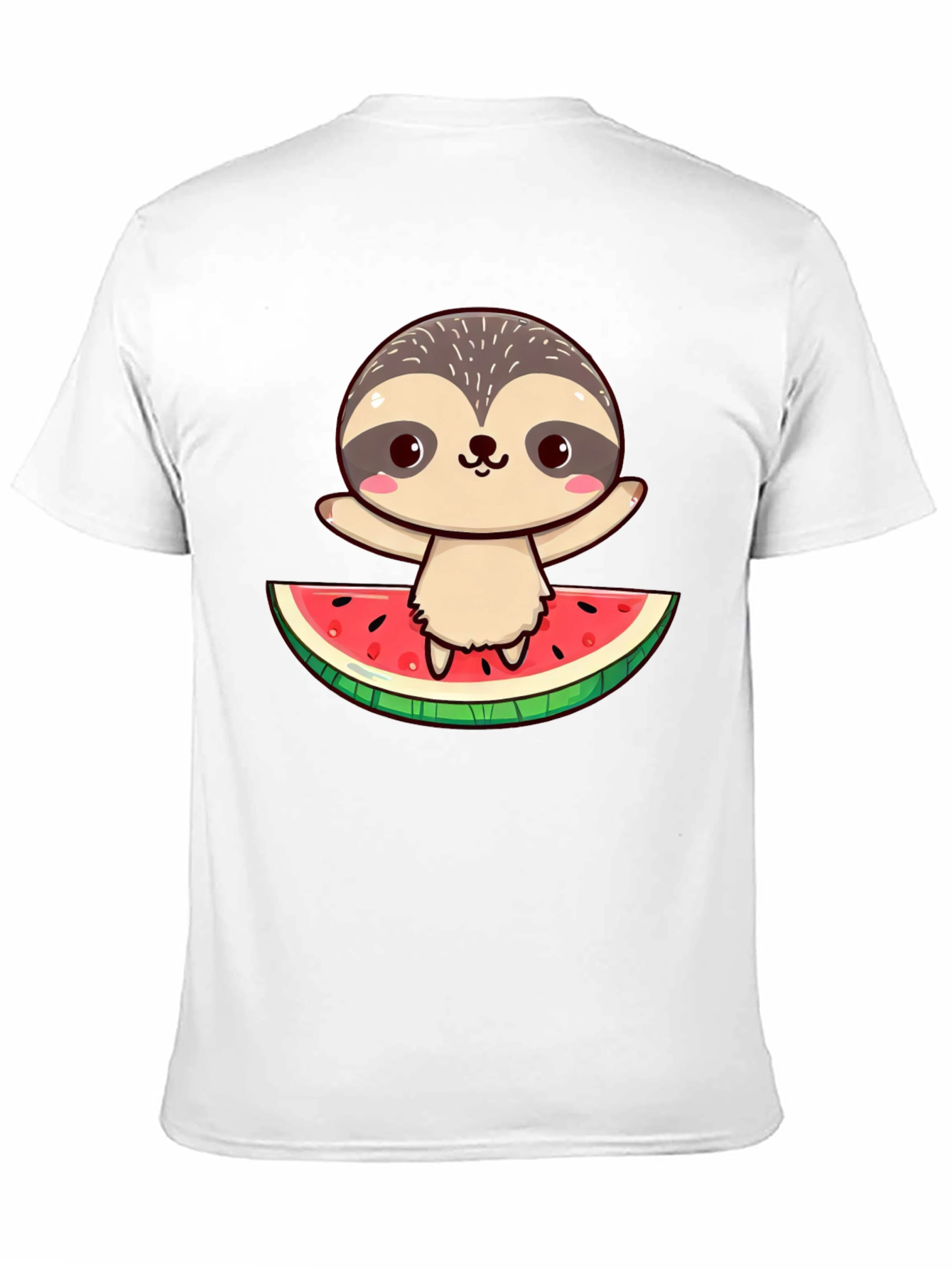 Cute Sloth Watermelon T-Shirt