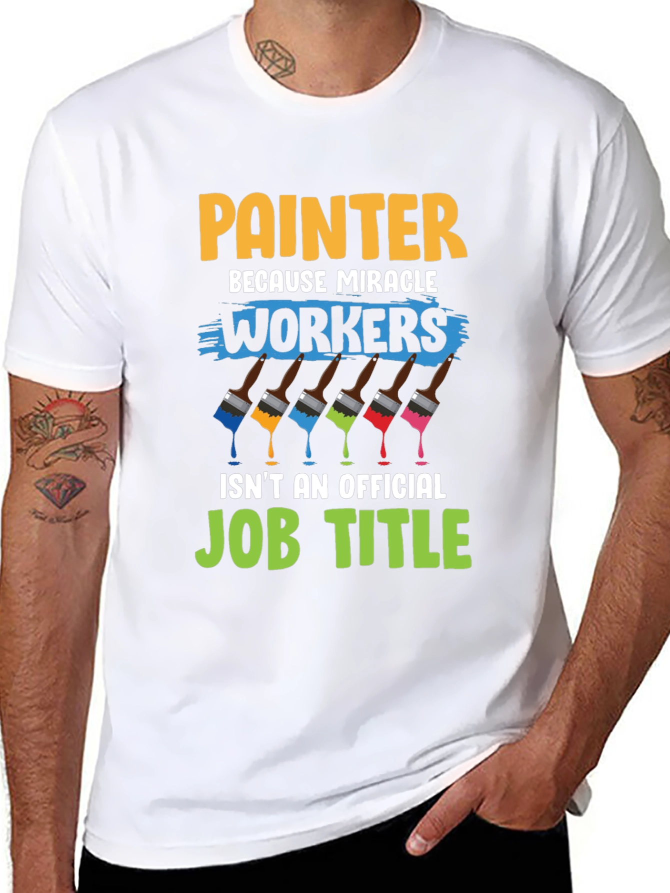 Painter Job Title T-Shirt