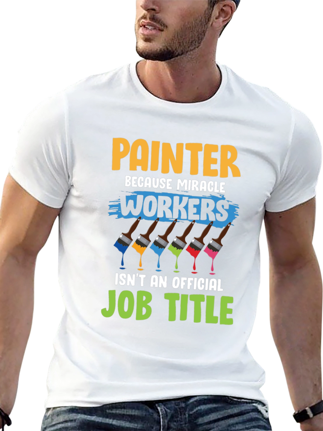 Painter Job Title T-Shirt