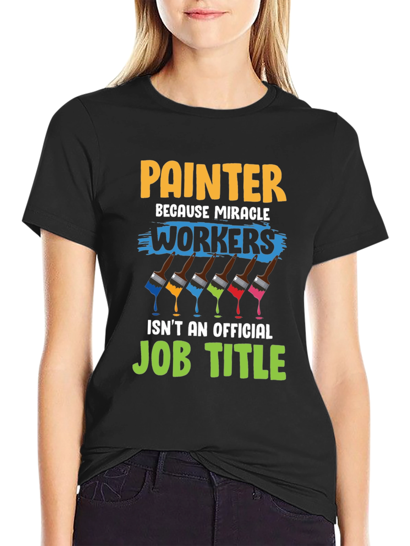 Painter Job Title T-Shirt