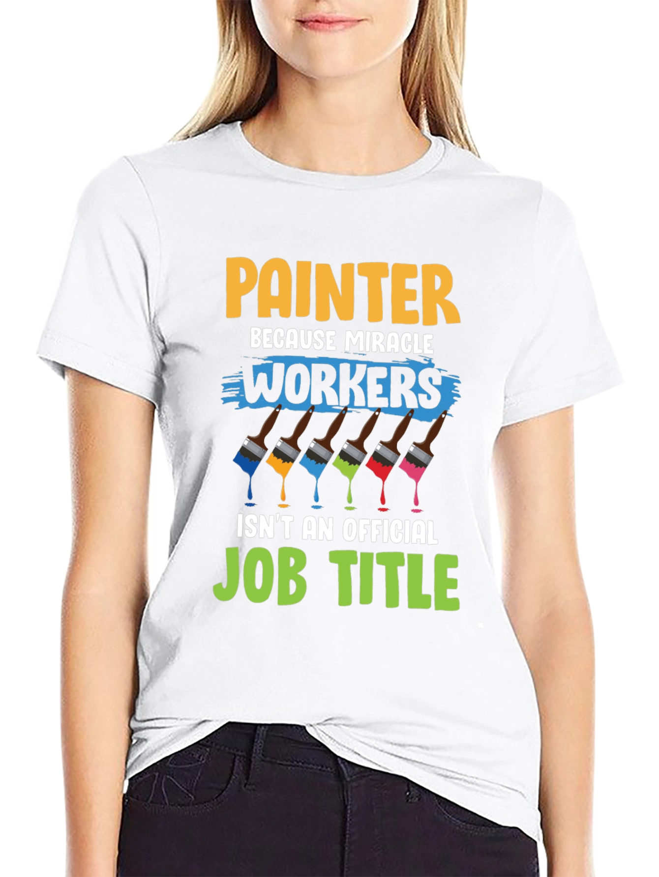 Painter Job Title T-Shirt