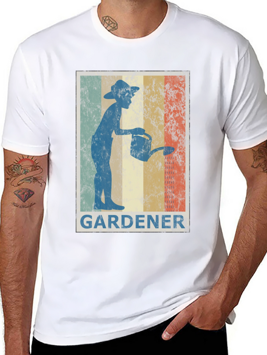 Gardener Retro Style T-Shirt