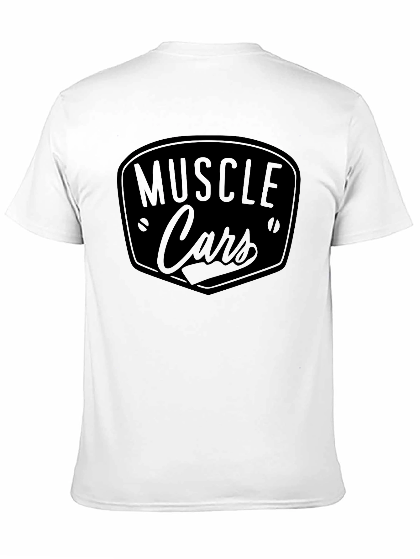 Muscle Cars Graphic Tee - Mens Black T-Shirt