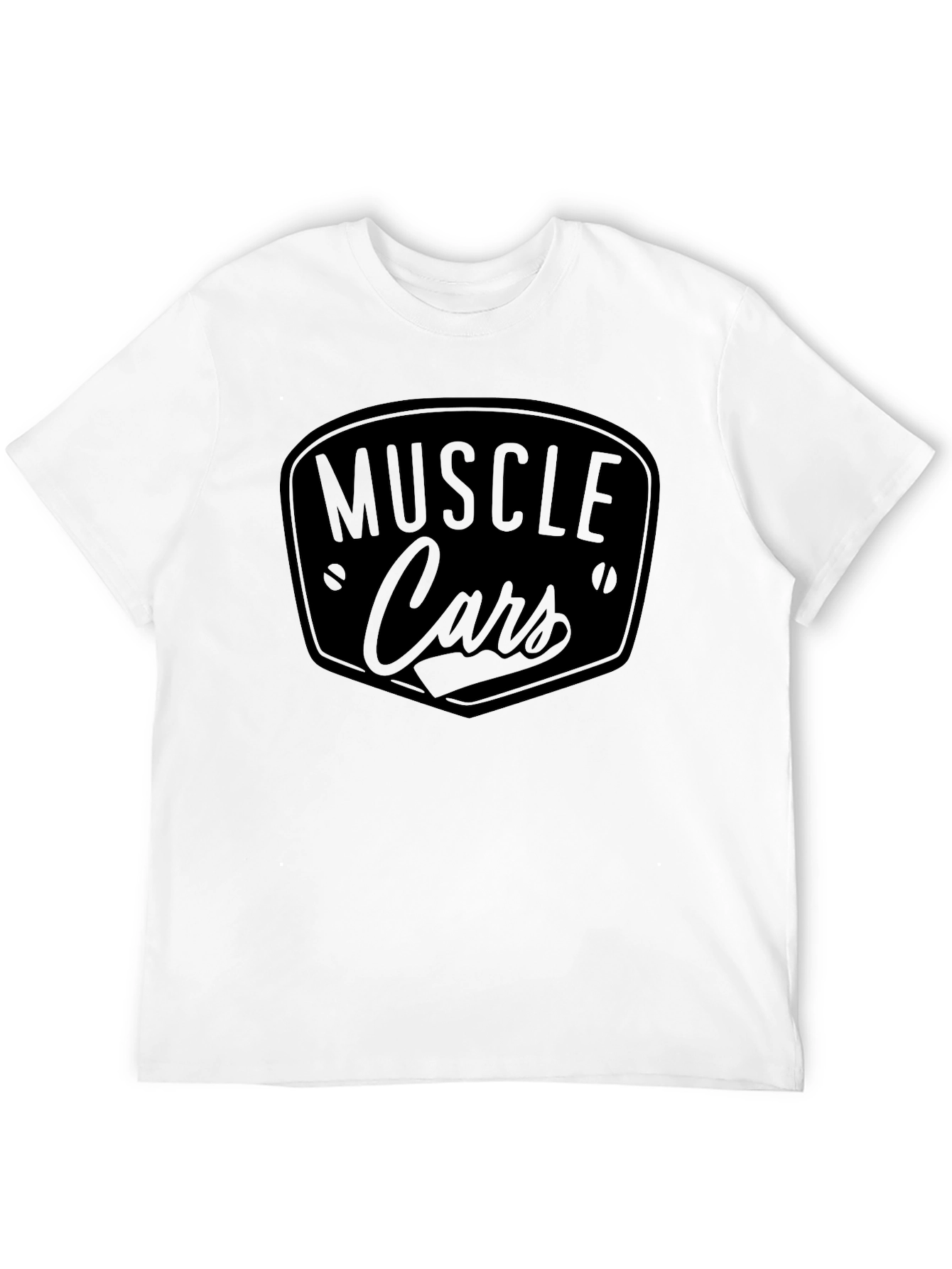 Muscle Cars Graphic Tee - Mens Black T-Shirt