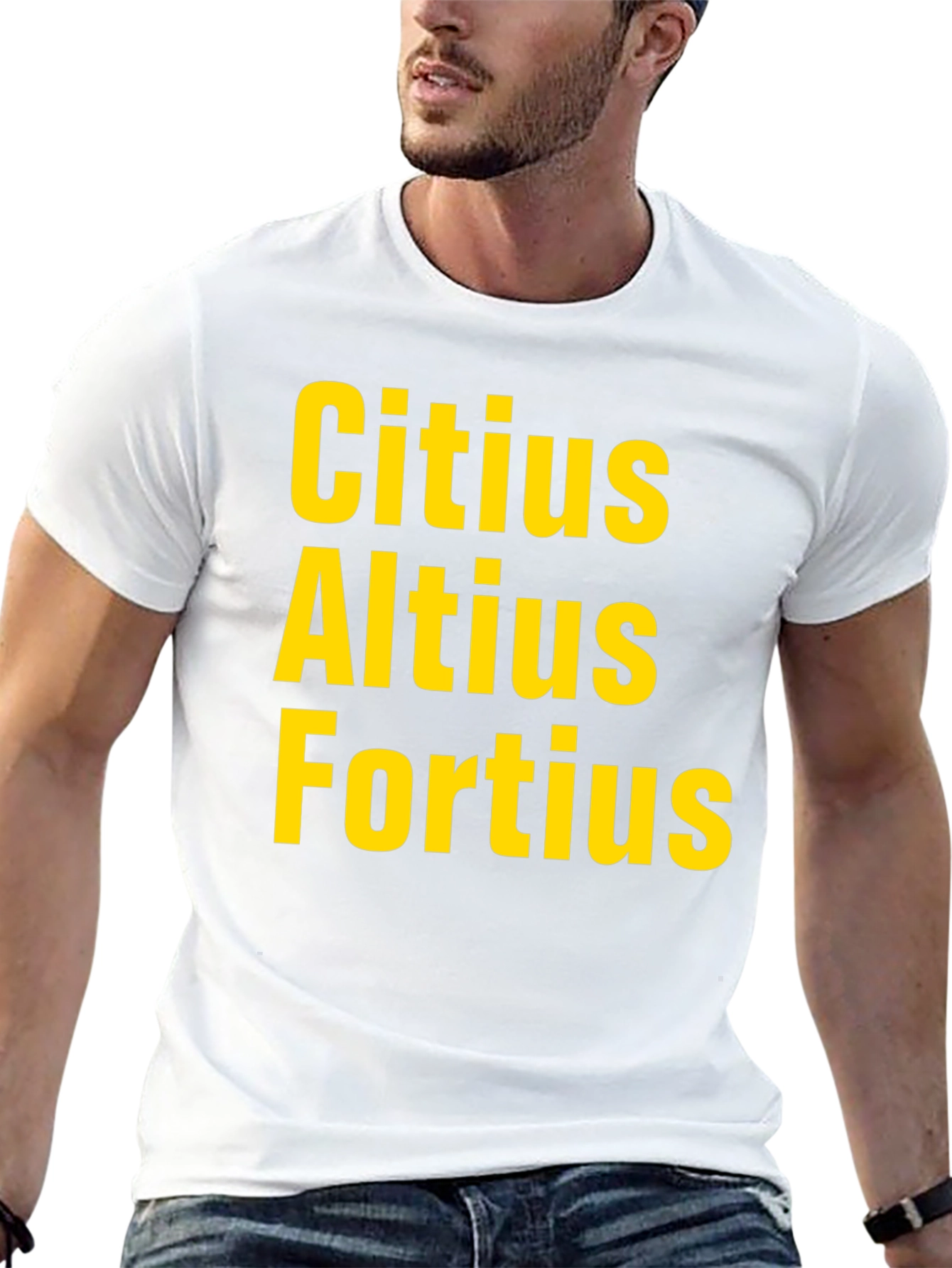 Citius Altius Fortius T-Shirt - Black