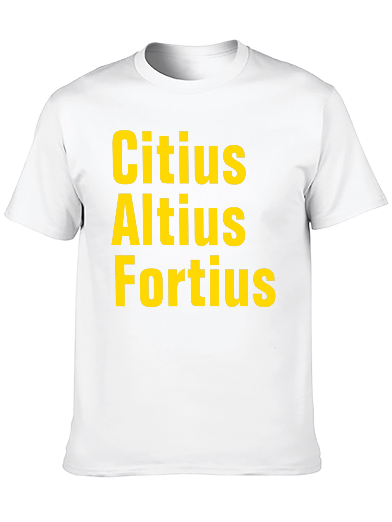 Citius Altius Fortius T-Shirt - Black