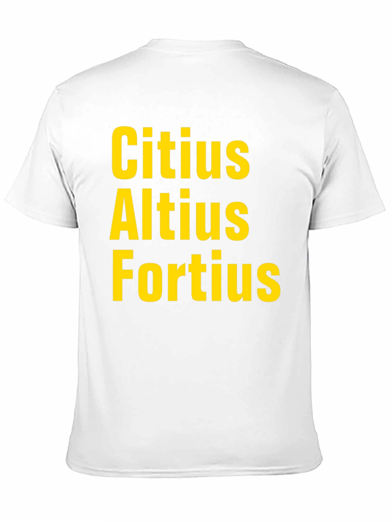 Citius Altius Fortius T-Shirt - Black