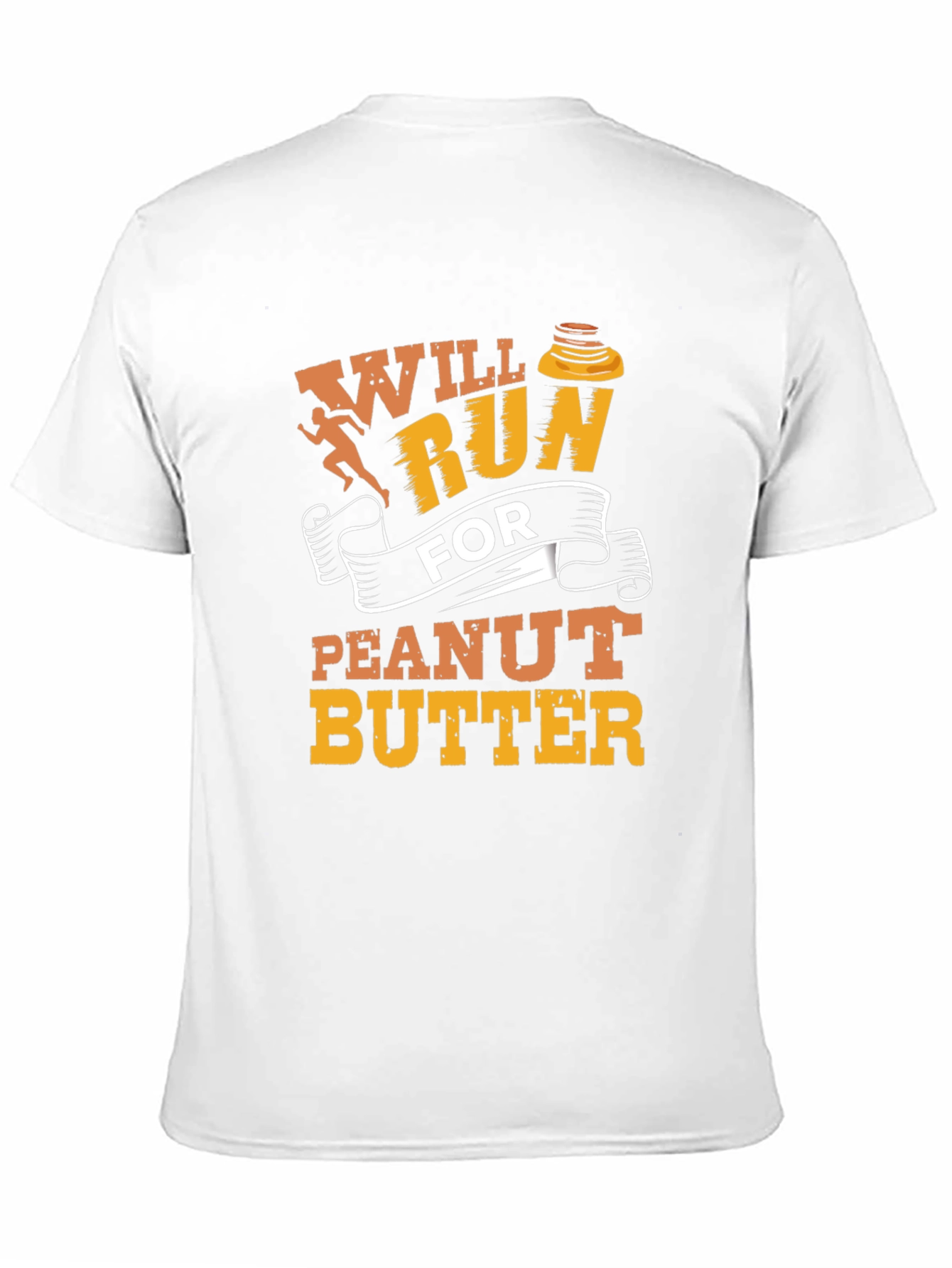 Will Run For Peanut Butter Graphic Tee