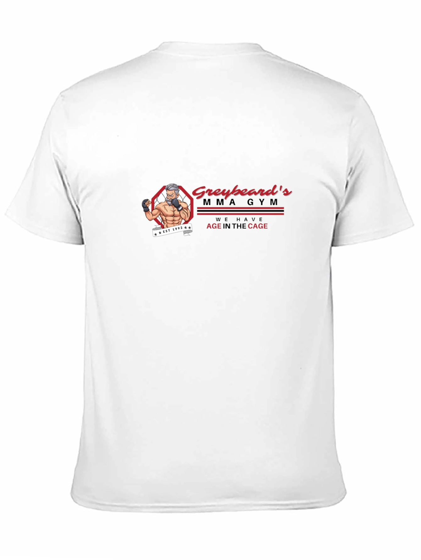 Greybeards MMA Gym Black T-Shirt