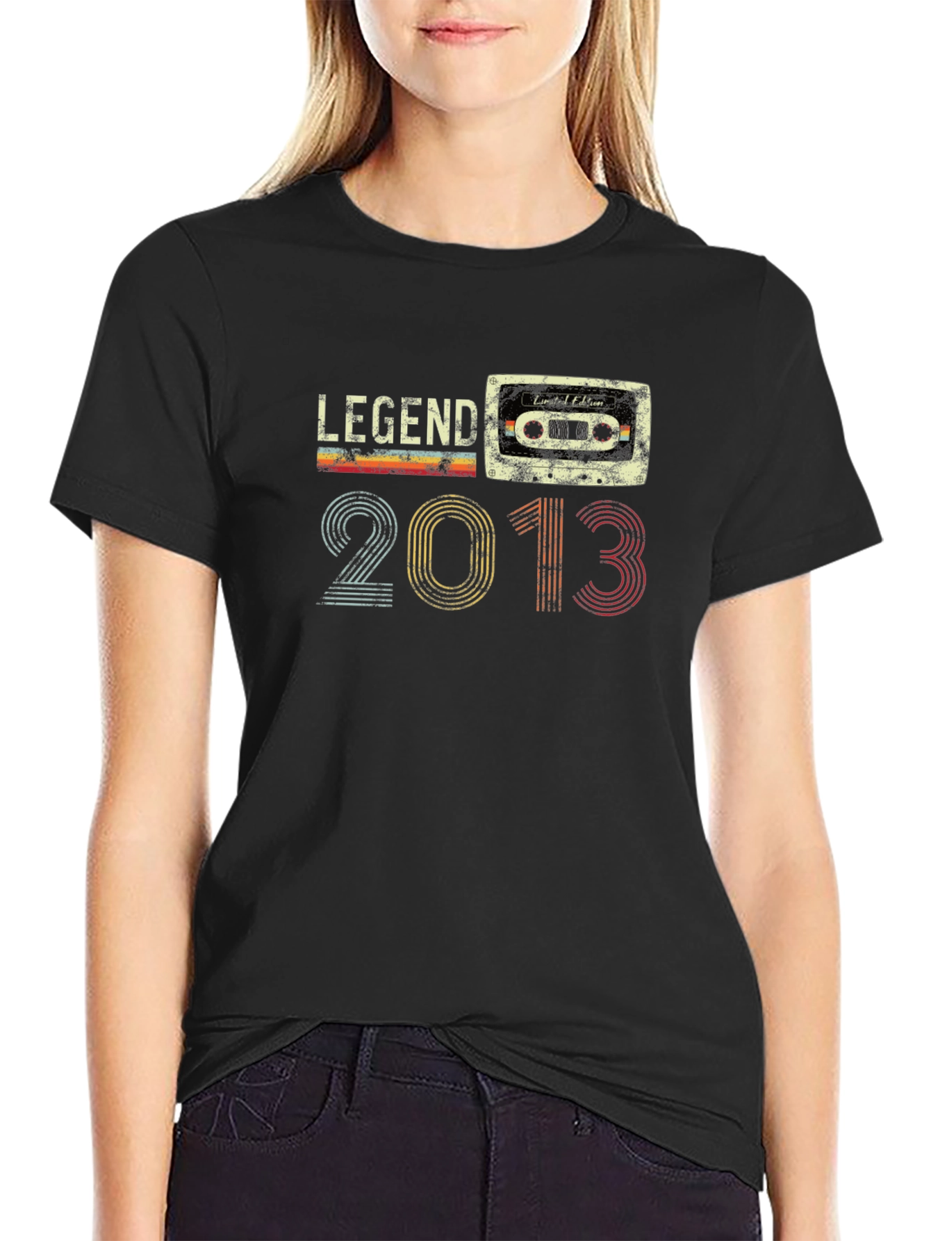 Legend 2013 Cassette Tape Graphic T-Shirt