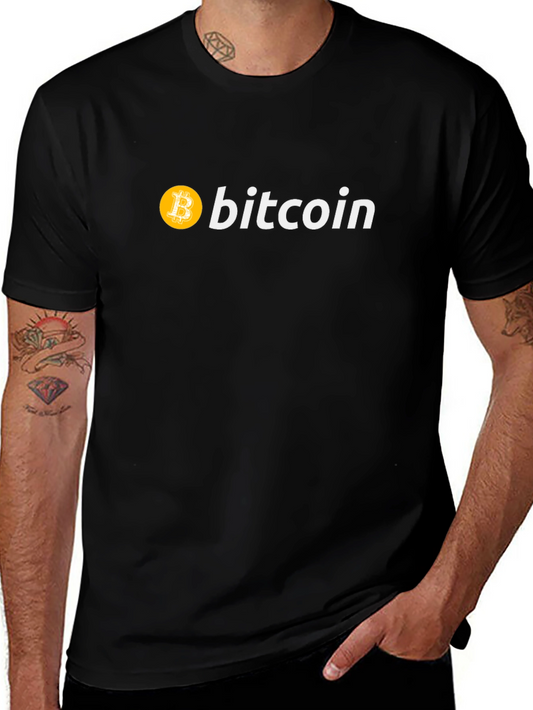 Bitcoin Logo T-Shirt - Crypto Fashion