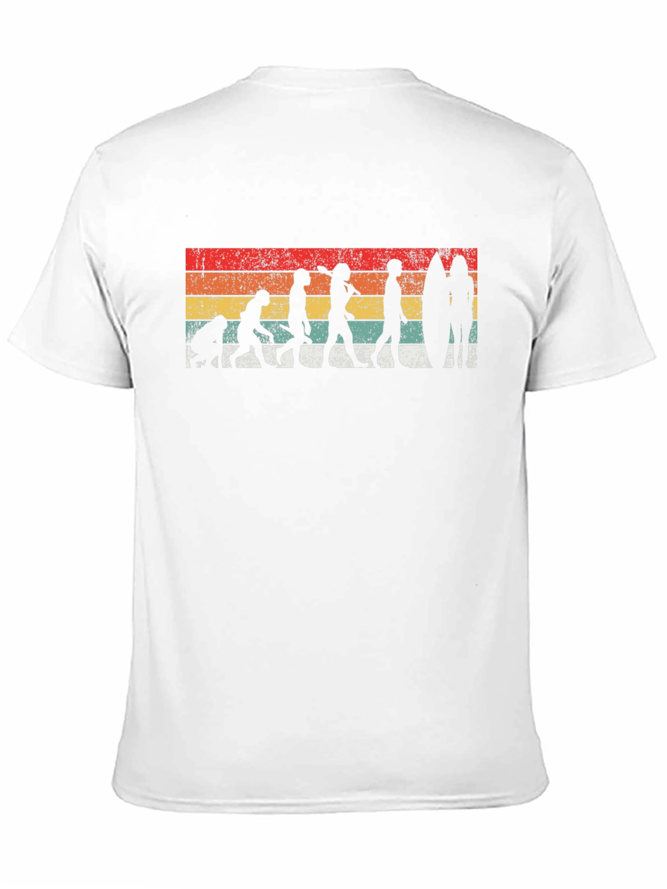 Surfing Evolution Graphic Tee