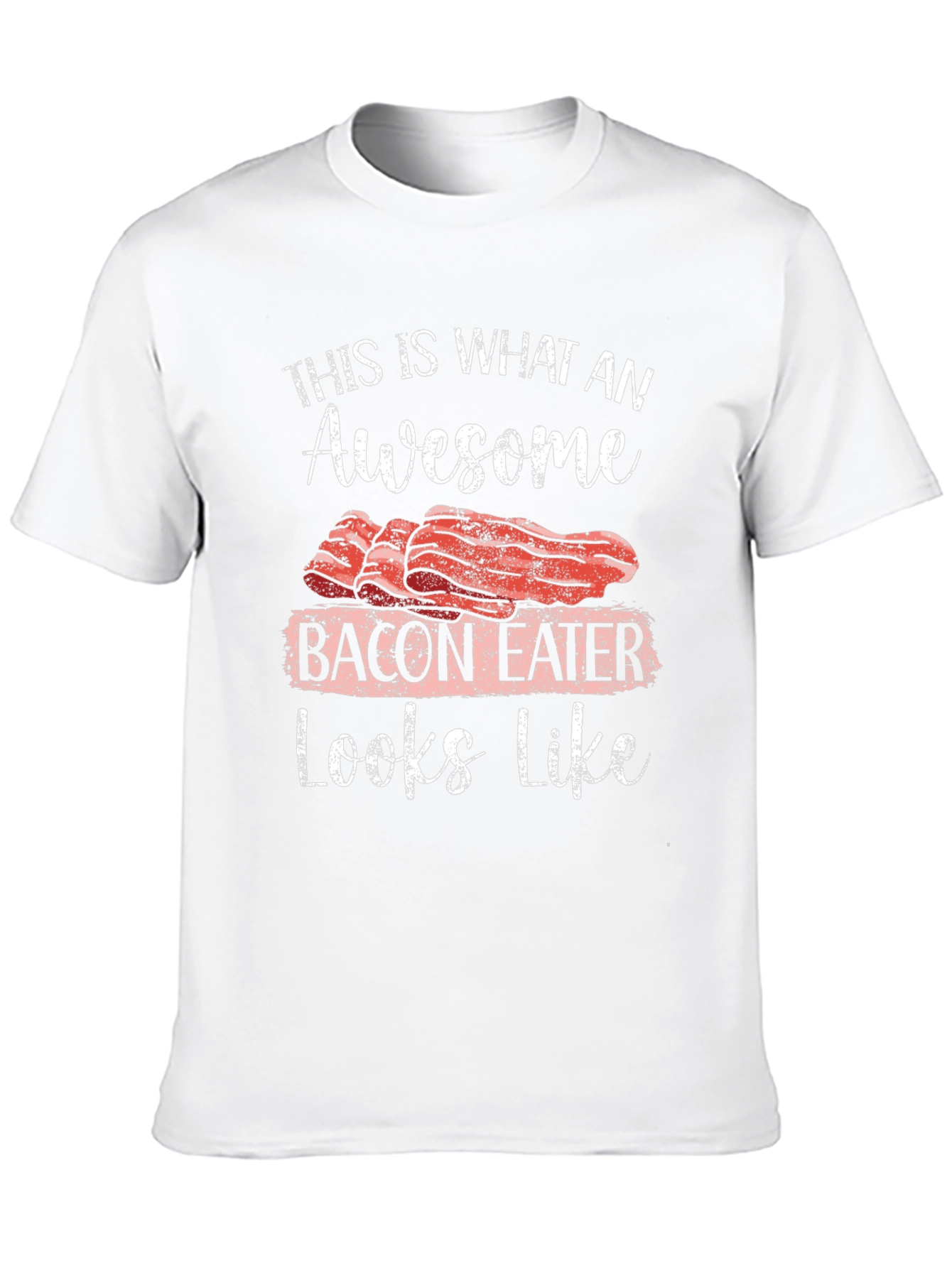 Awesome Bacon Eater Graphic T-Shirt