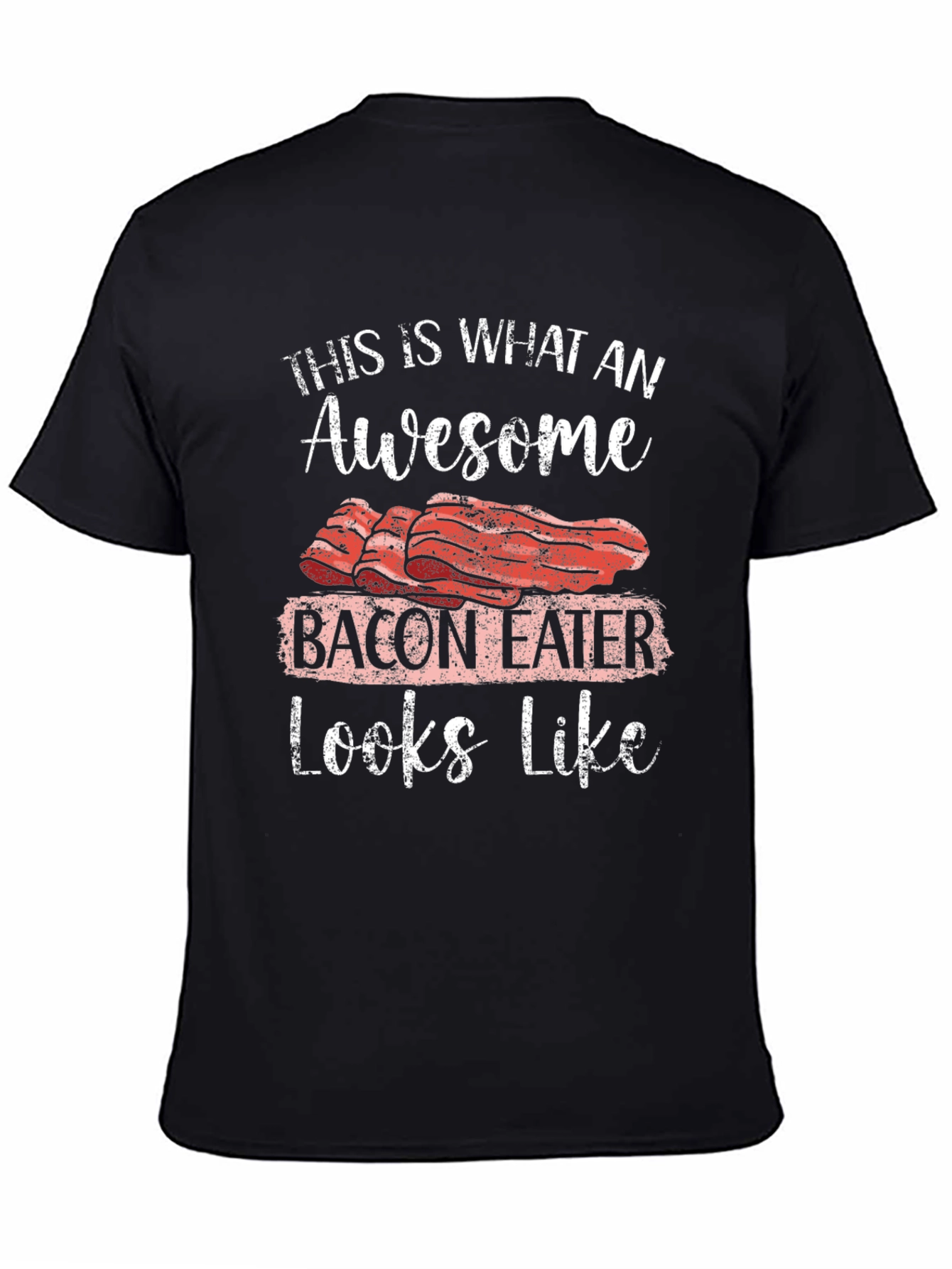 Awesome Bacon Eater Graphic T-Shirt