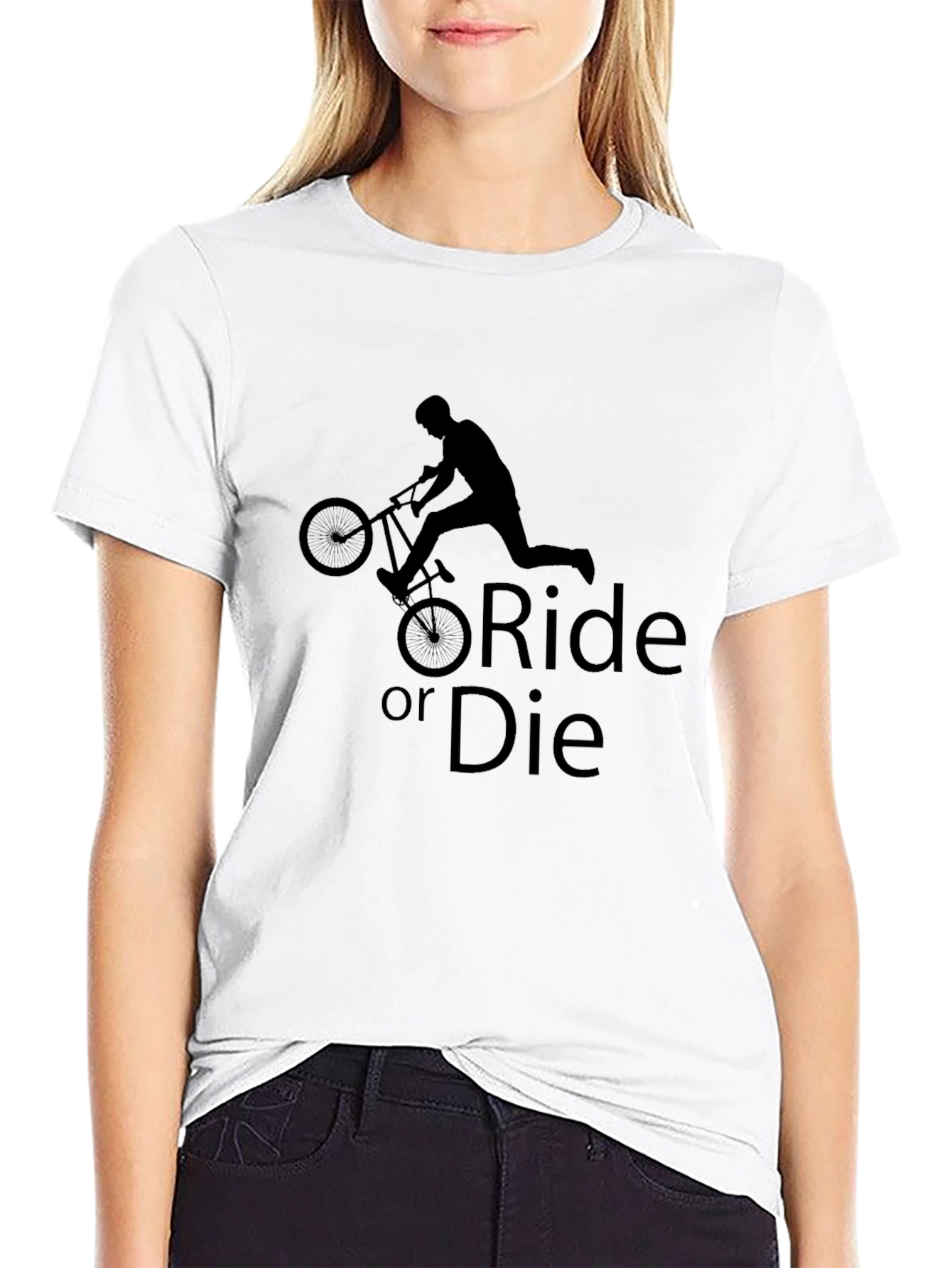 Ride or Die T-Shirt - Black Graphic Tee