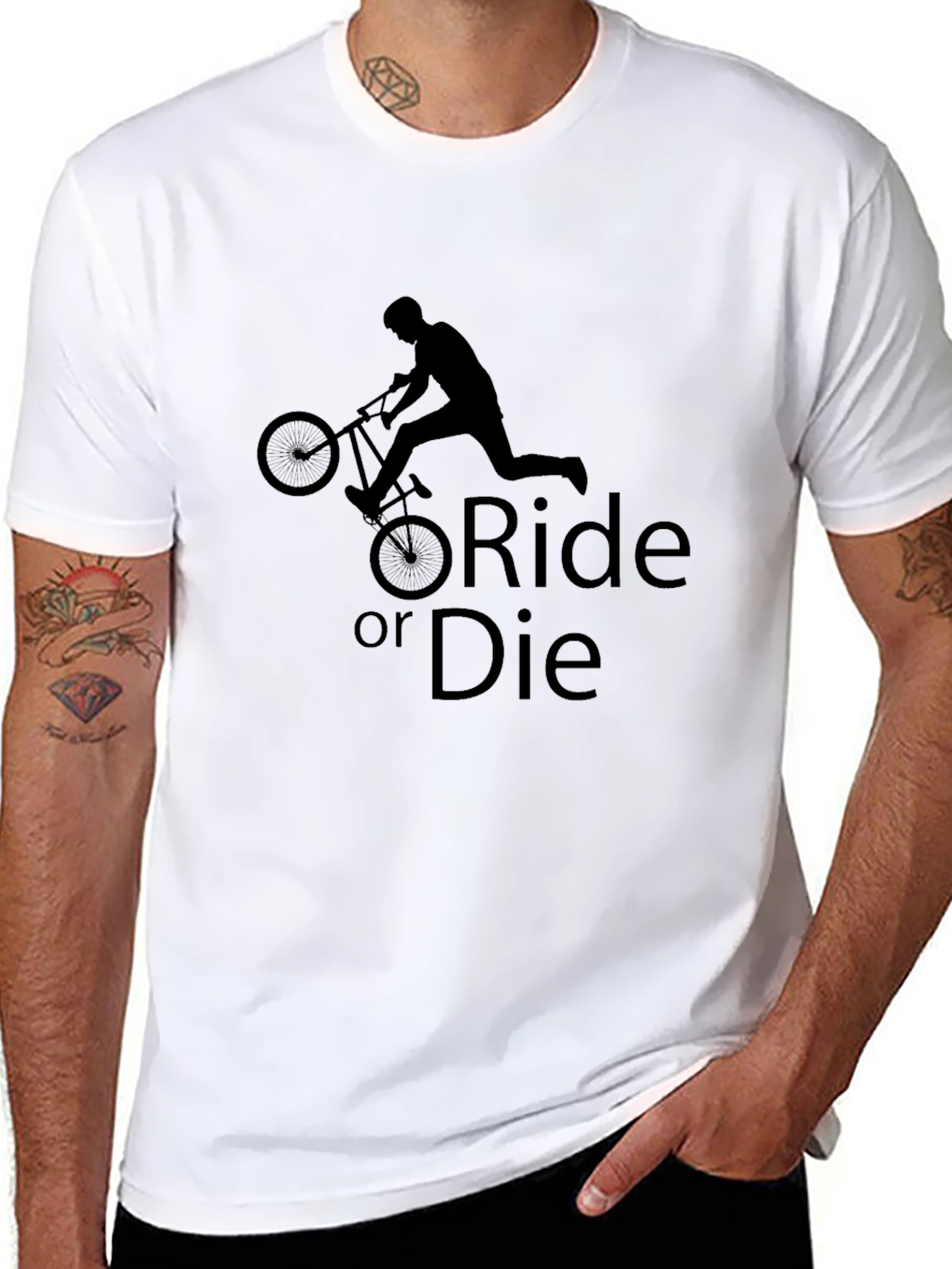 Ride or Die T-Shirt - Black Graphic Tee