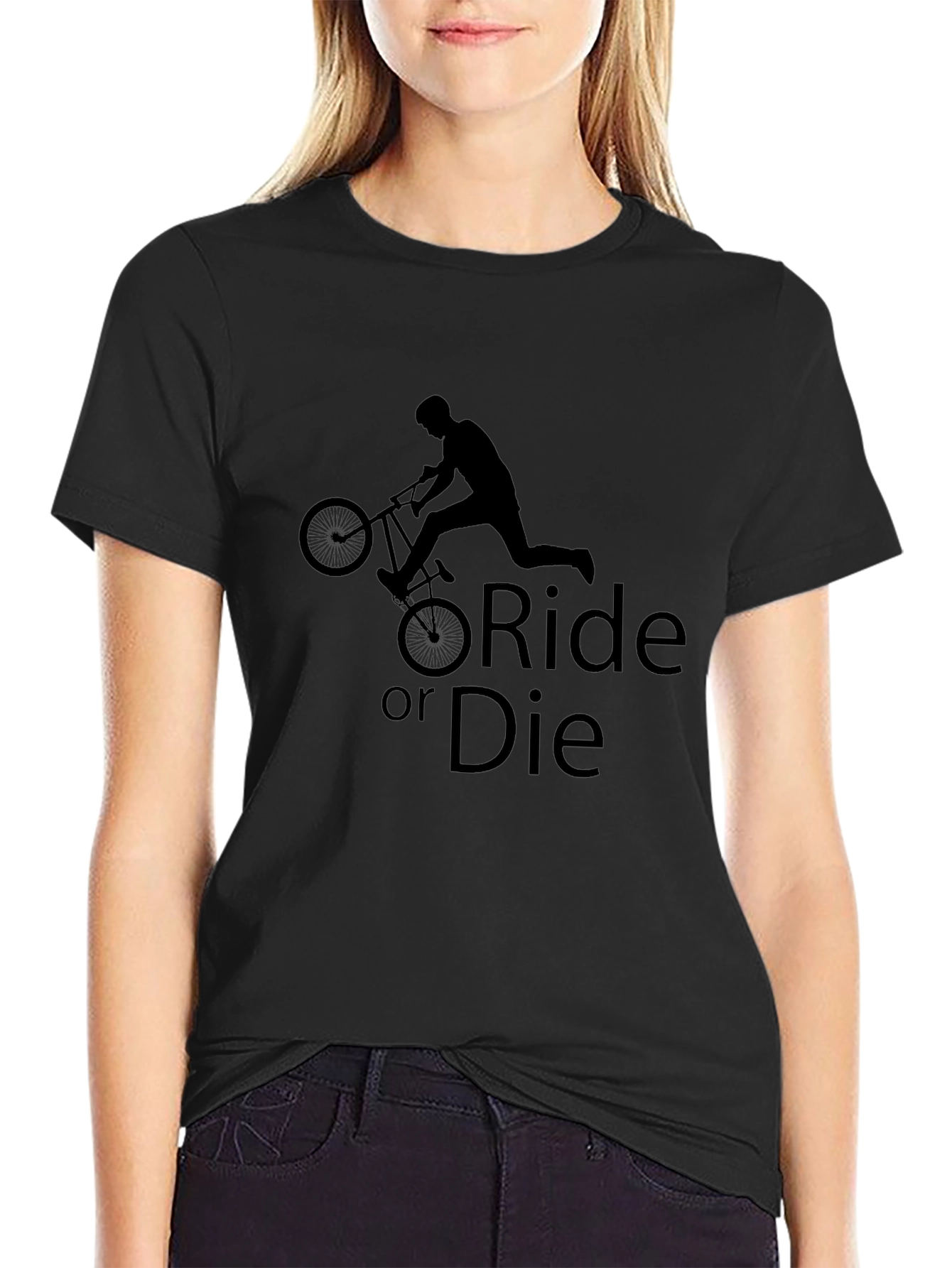 Ride or Die T-Shirt - Black Graphic Tee