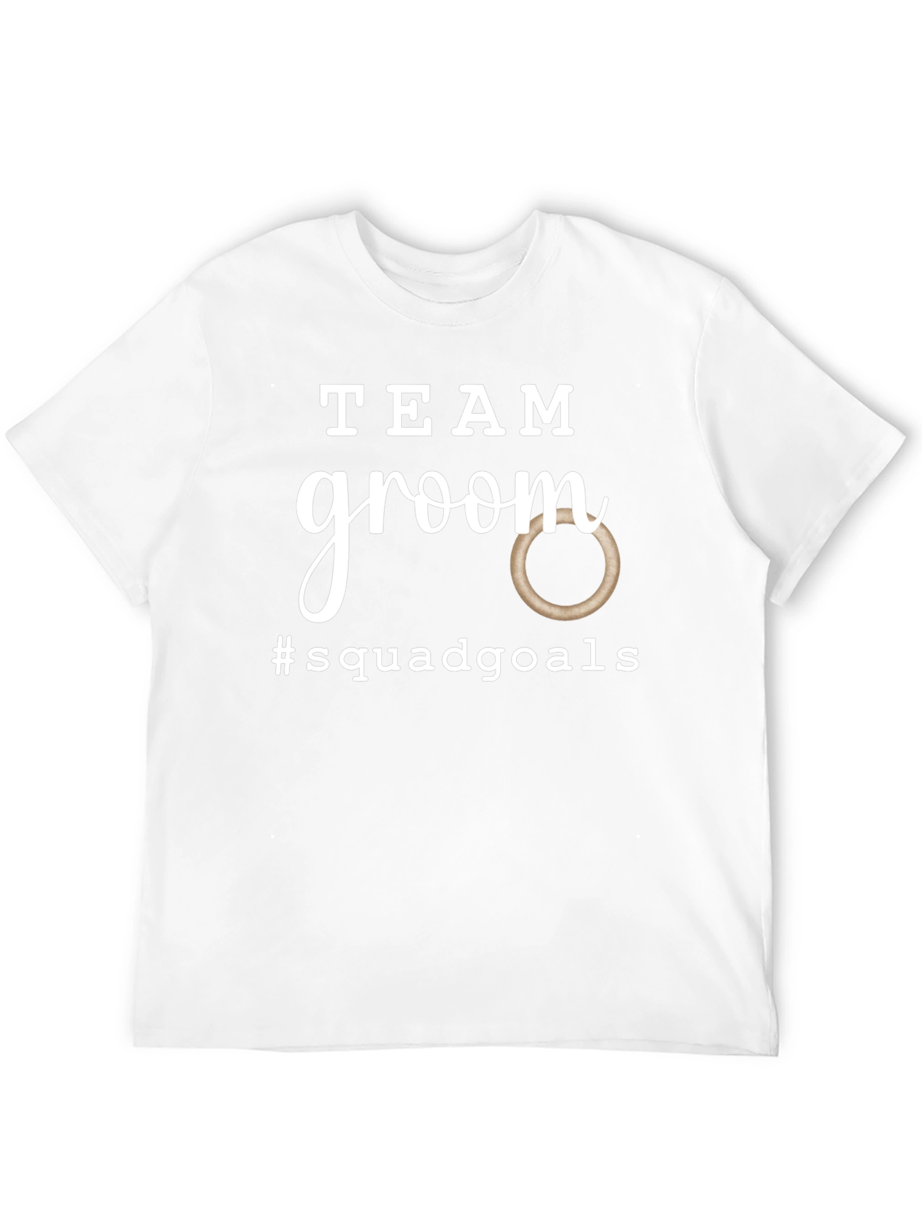 Team Groom Squad Goals T-Shirt