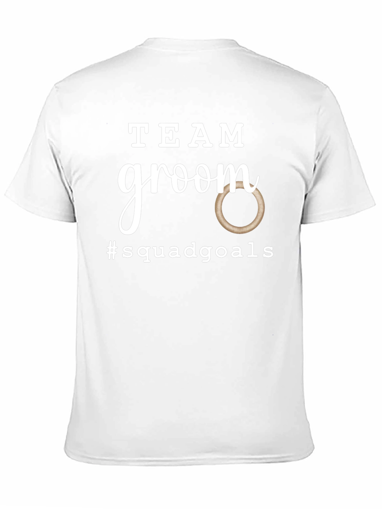 Team Groom Squad Goals T-Shirt