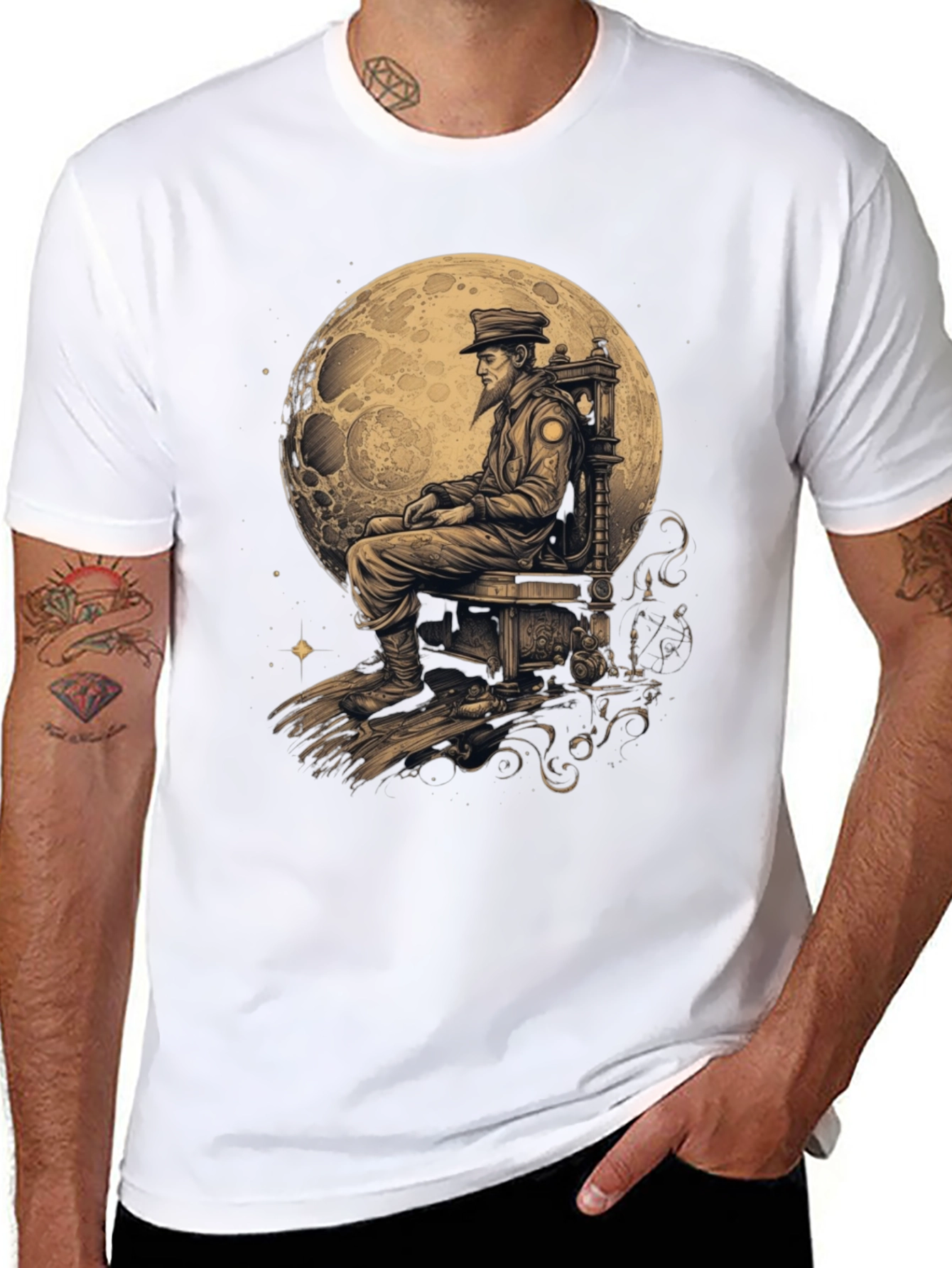 Moon Captain Graphic T-Shirt