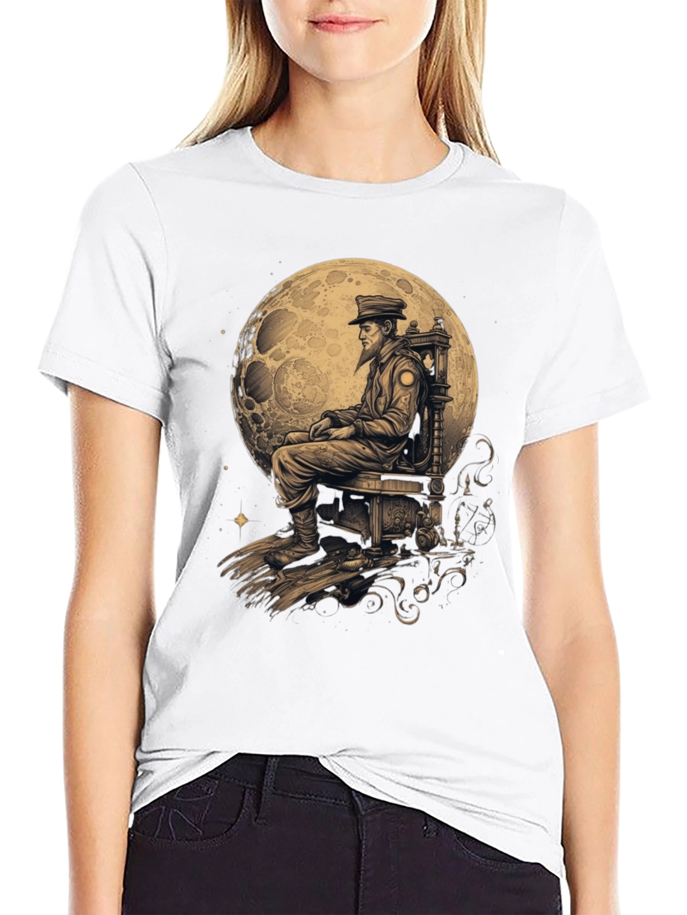 Moon Captain Graphic T-Shirt