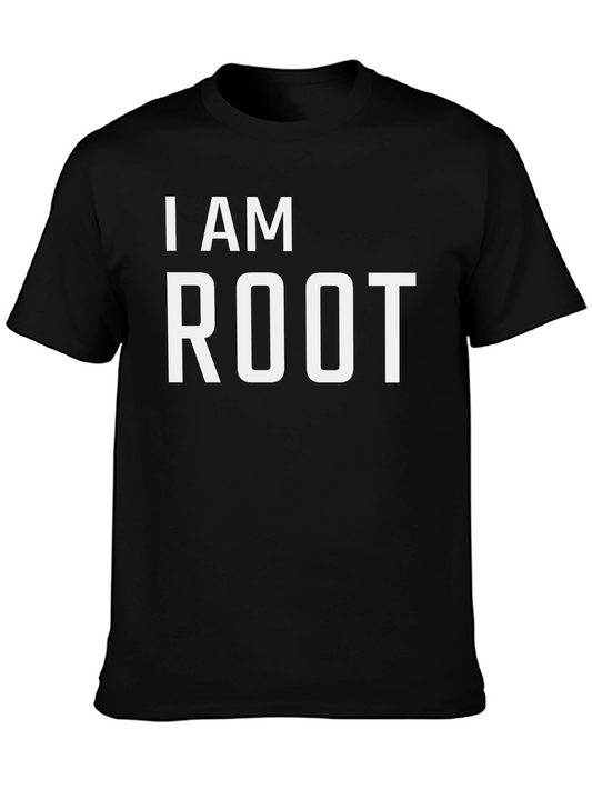 I AM ROOT T-Shirt - Linux System Administrator Tee